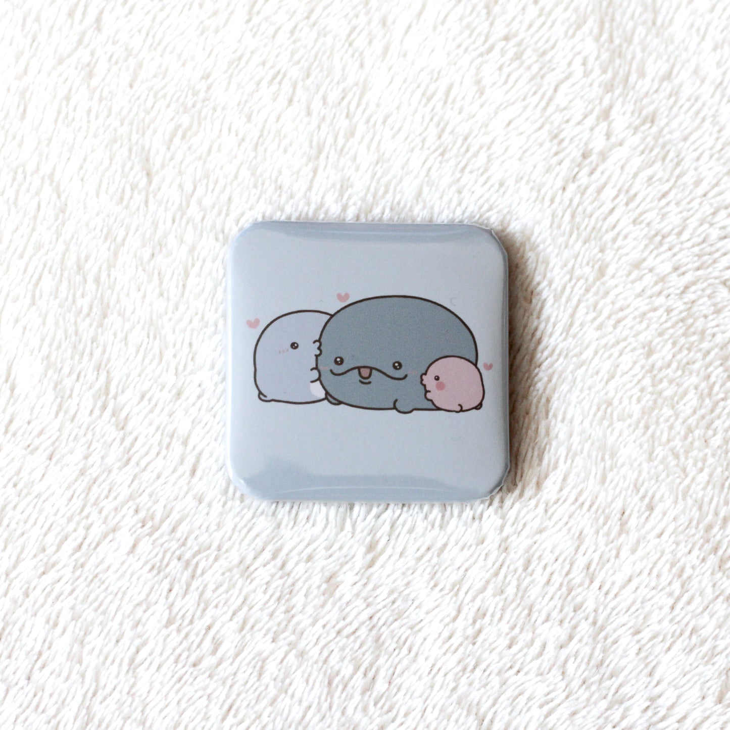 [OYAKOIRUKA] Random Can Badge Complete Set (All 5 Types) [Shipping in mid-December]