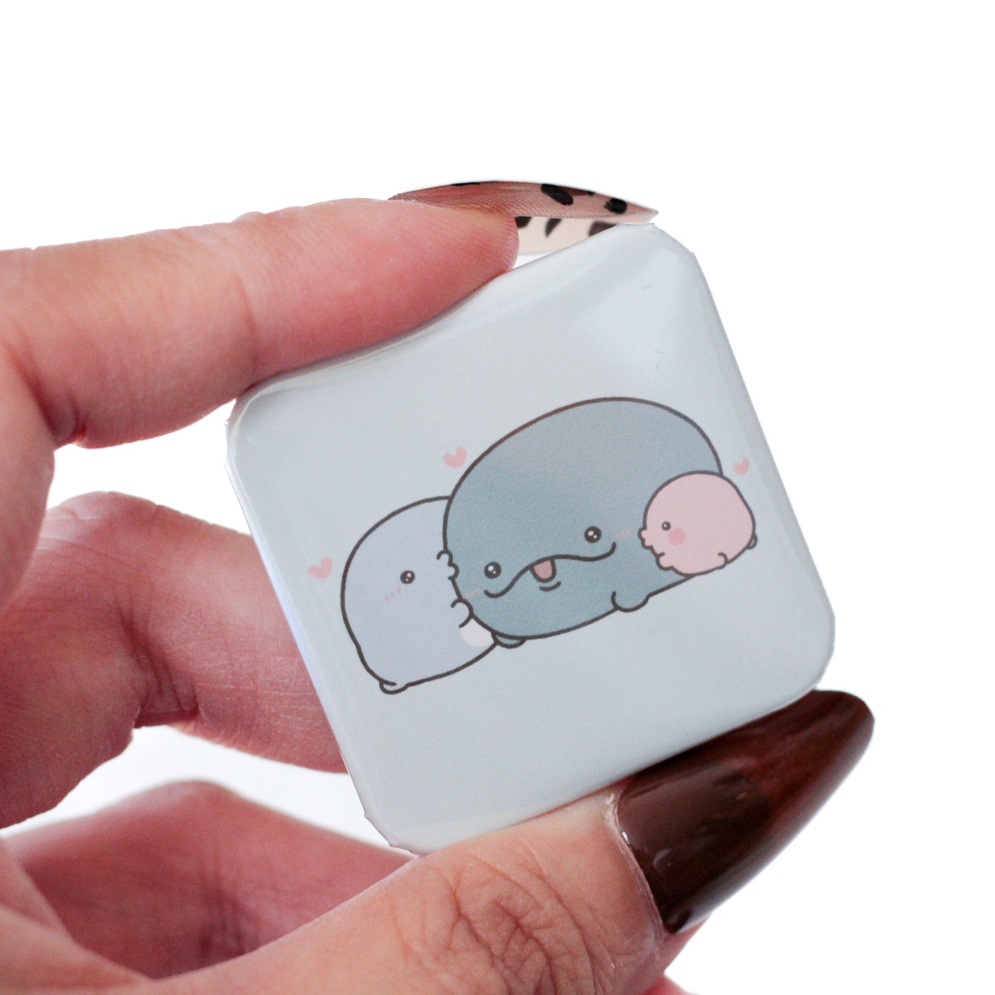 [OYAKOIRUKA] Random Can Badge Complete Set (All 5 Types) [Shipping in mid-December]