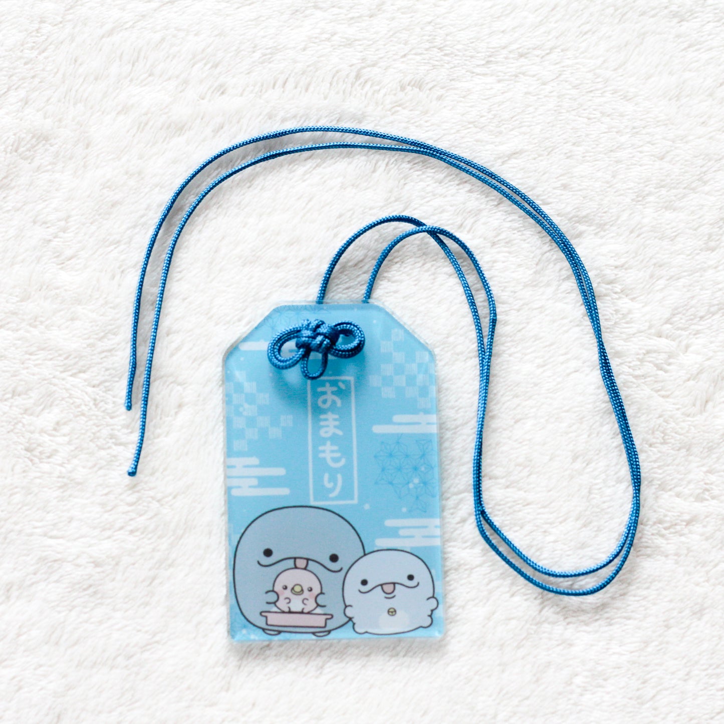 [OYAKOIRUKA] Porte-clés en Acrylique style Omamori [Expédition mi-janvier]