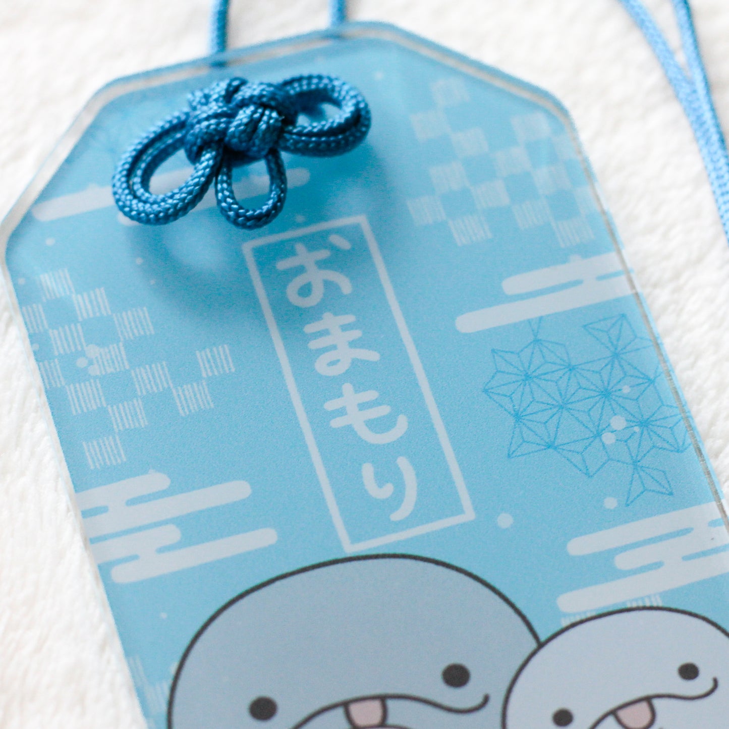 [OYAKOIRUKA] Porte-clés en Acrylique style Omamori [Expédition mi-janvier]