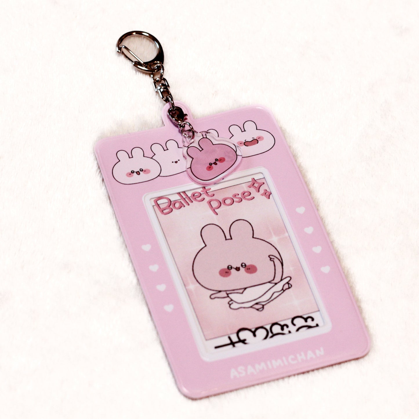 [ASAMIMICHAN] Mini charm in acrilico casuale del viso (Tutti i 4 tipi) [Spedizione a metà febbraio]