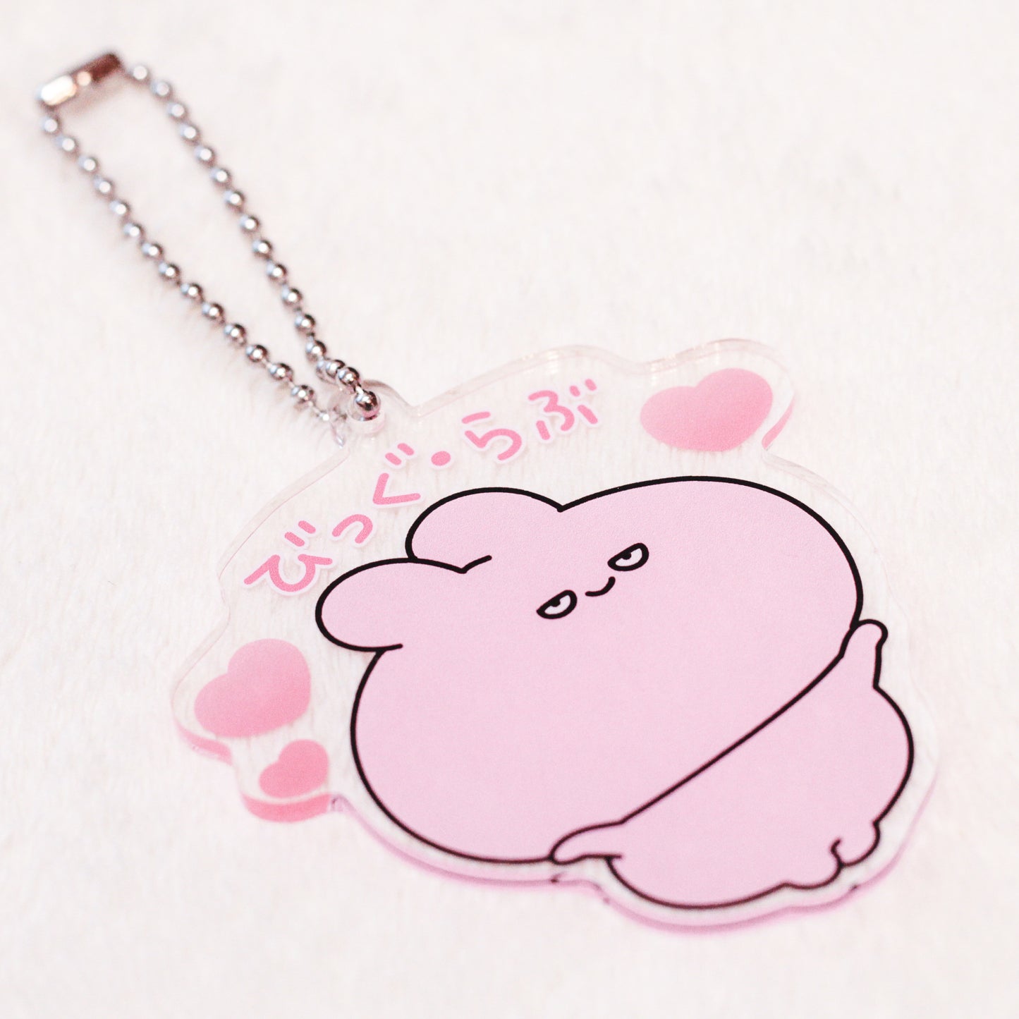 [ASAMIMICHAN] Set completo portachiavi in acrilico random con segreto♪ Esprimere amore con gli occhi socchiusi (Tutti i 3 tipi) [Spedizione a metà febbraio]