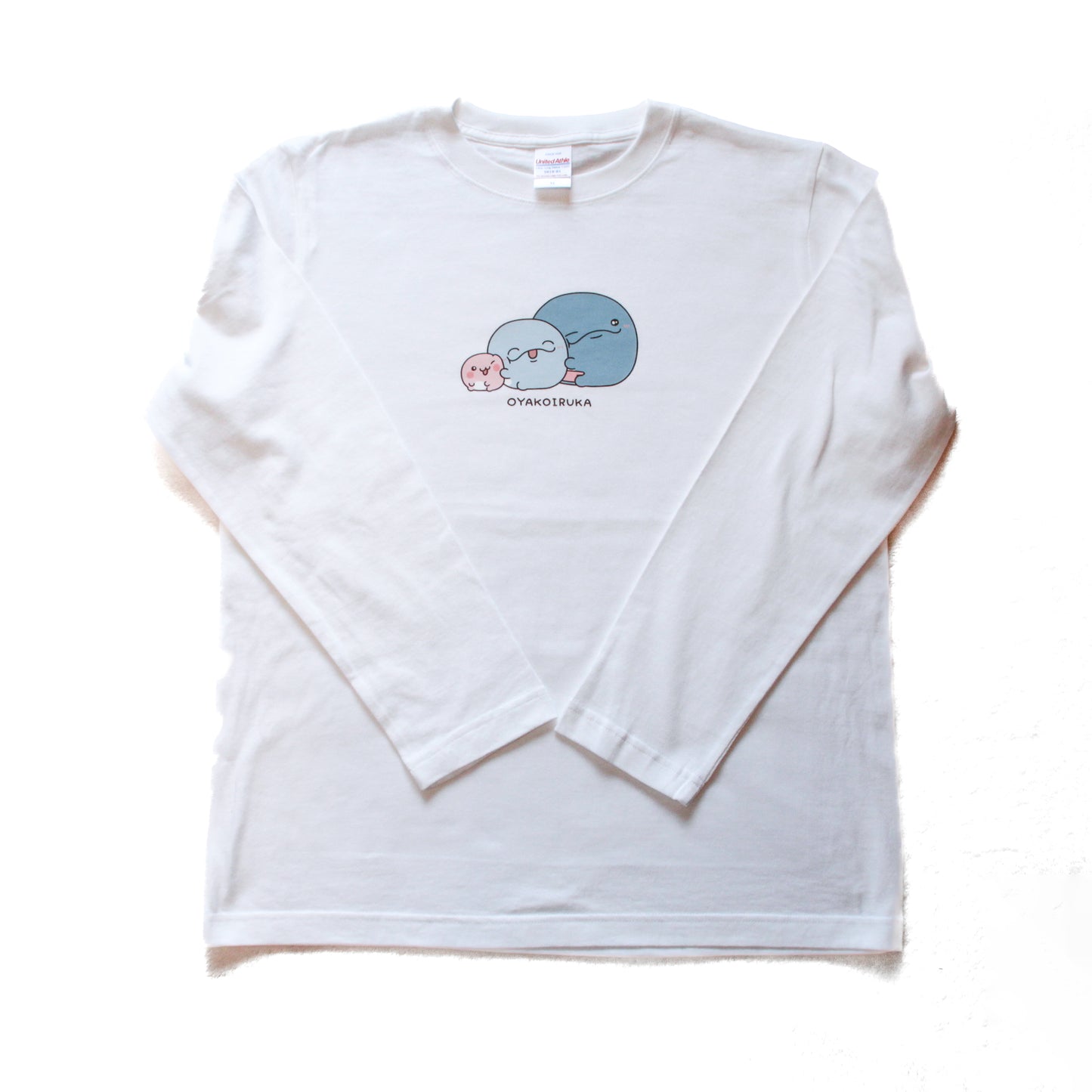 [OYAKOIRUKA] Printed Long Sleeve T-shirt [Shipping in mid-April]