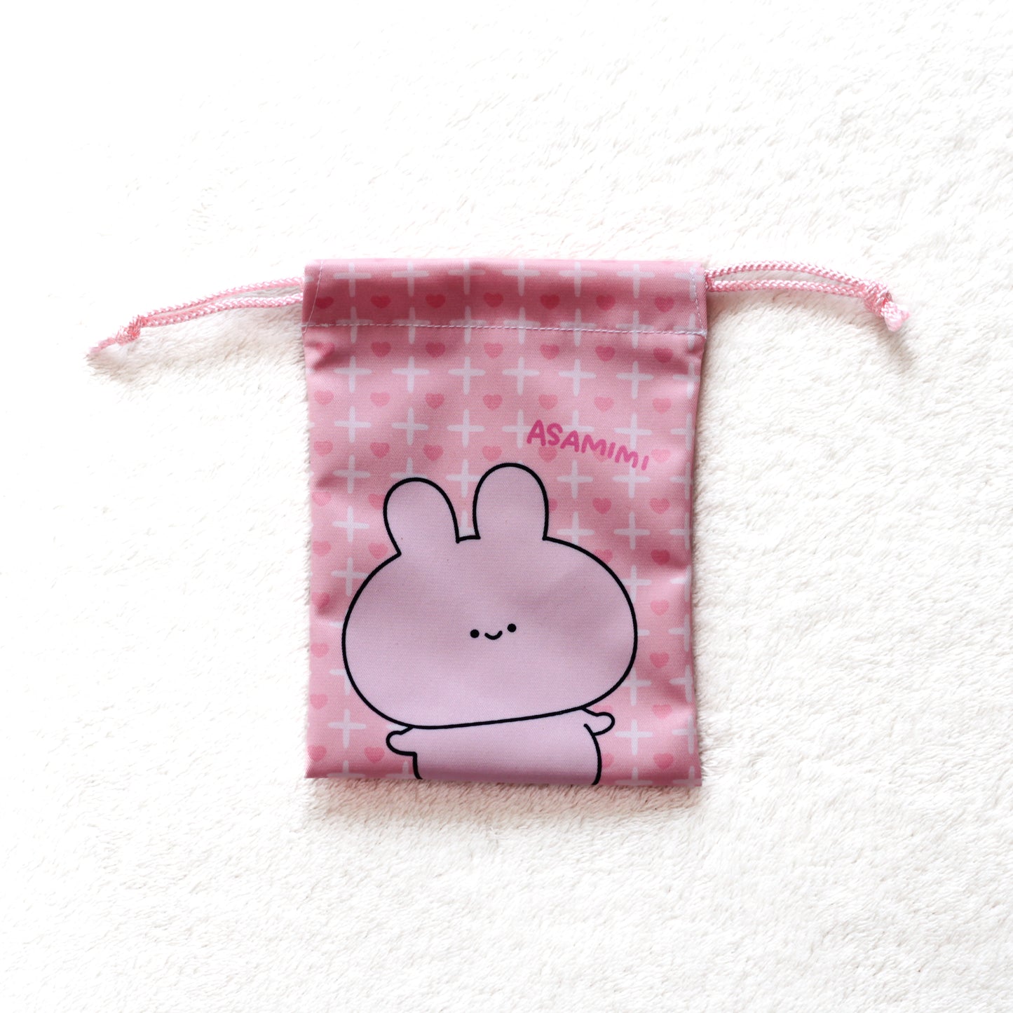 [ASAMIMICHAN] Mini Drawstring Bag [Shipping in mid-March]