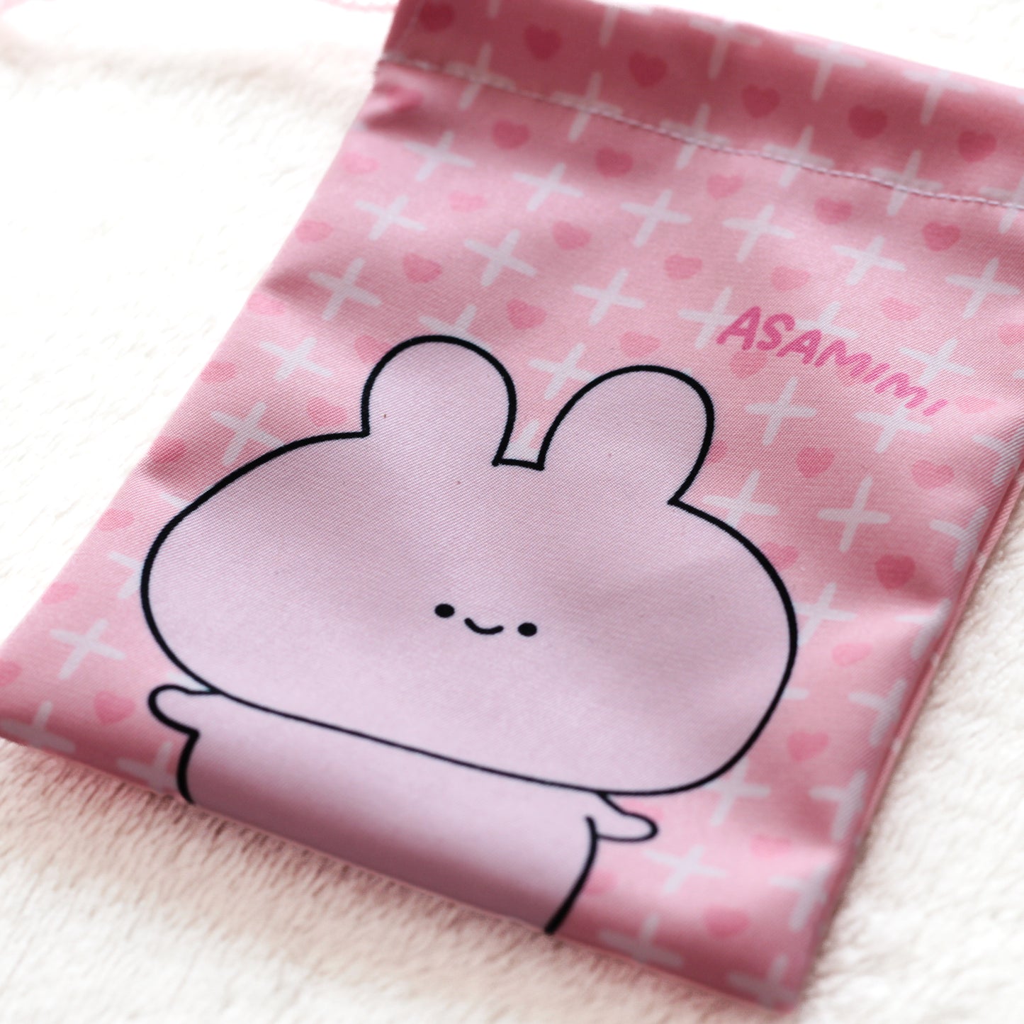 [ASAMIMICHAN] Mini Drawstring Bag [Shipping in mid-March]