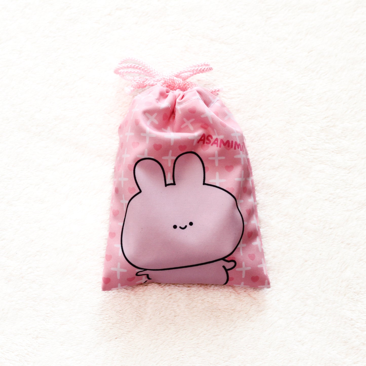 [ASAMIMICHAN] Mini Drawstring Bag [Shipping in mid-March]