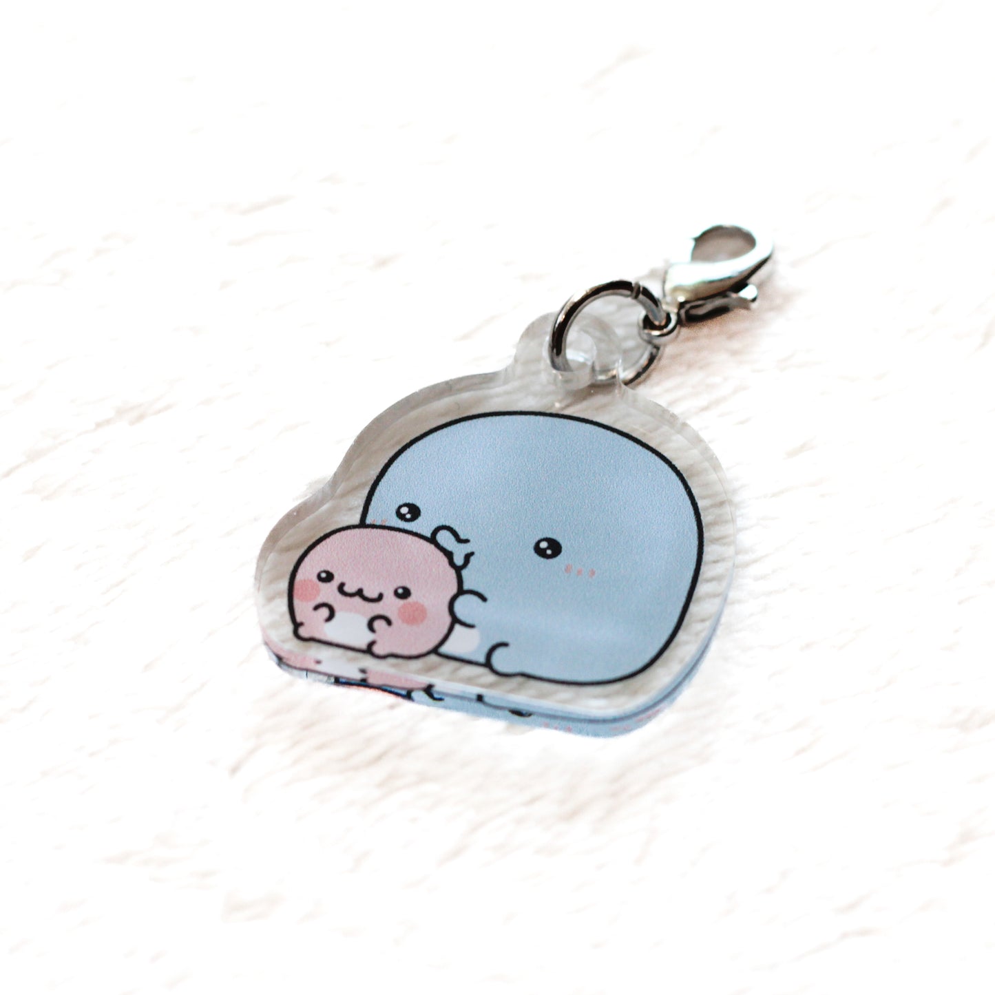 【親子イルカ】ランダムミニアクリルチャーム（全5種）【3月中旬発送】