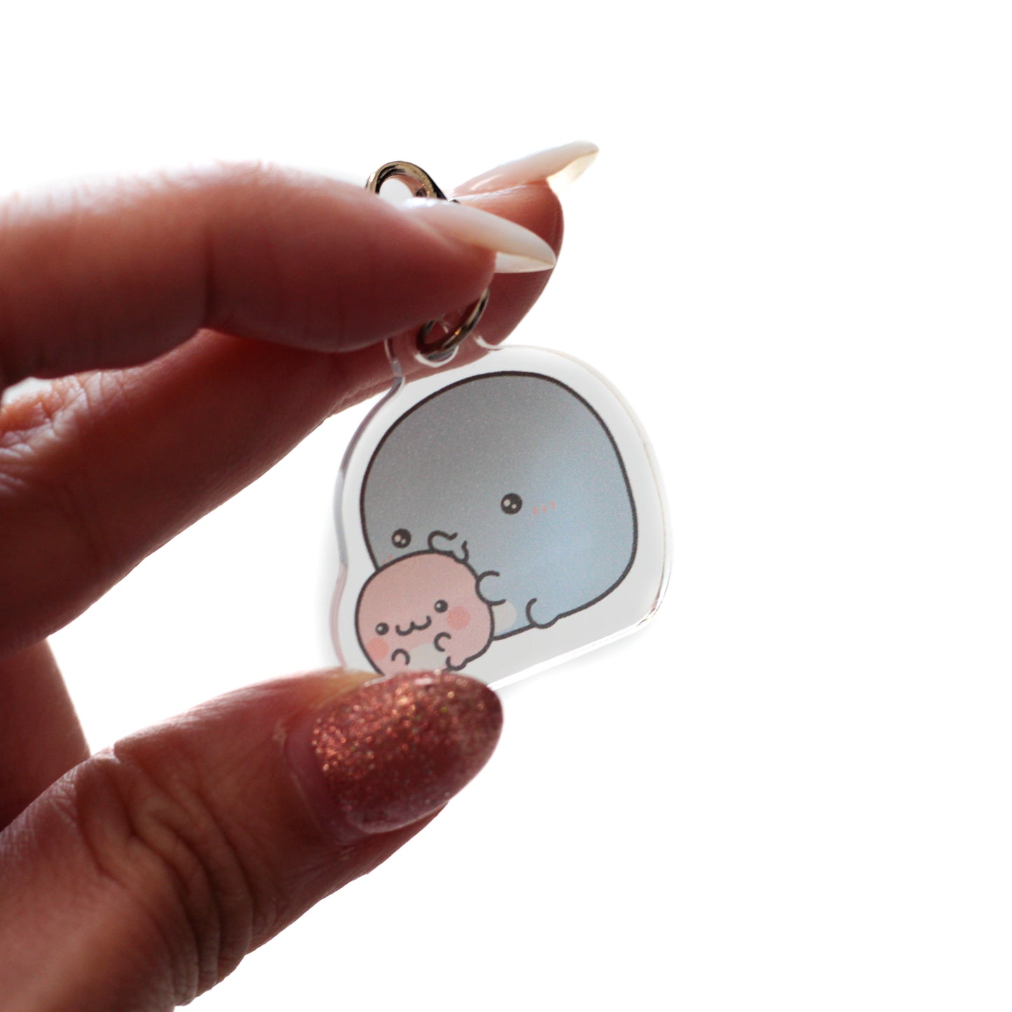 【親子イルカ】ランダムミニアクリルチャーム（全5種）【3月中旬発送】