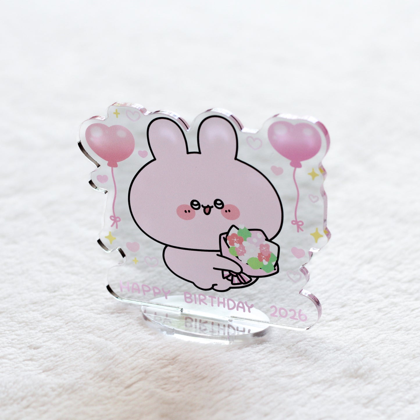 [ASAMIMICHAN] [Limitierter 5-Tage-Vorverkauf] Asamimi-Geburtstag ♡ Acryl-Aufsteller [Versand Ende Februar]