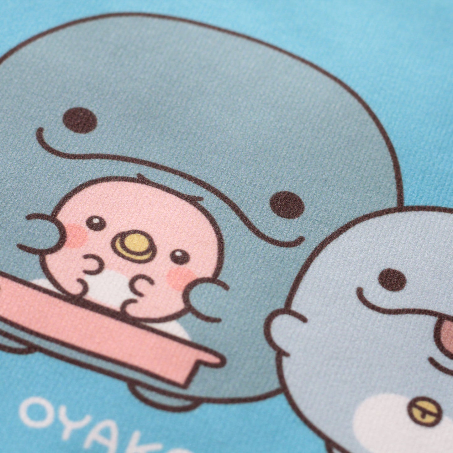 【親子イルカ】プリントハンドタオル【4月中旬発送】