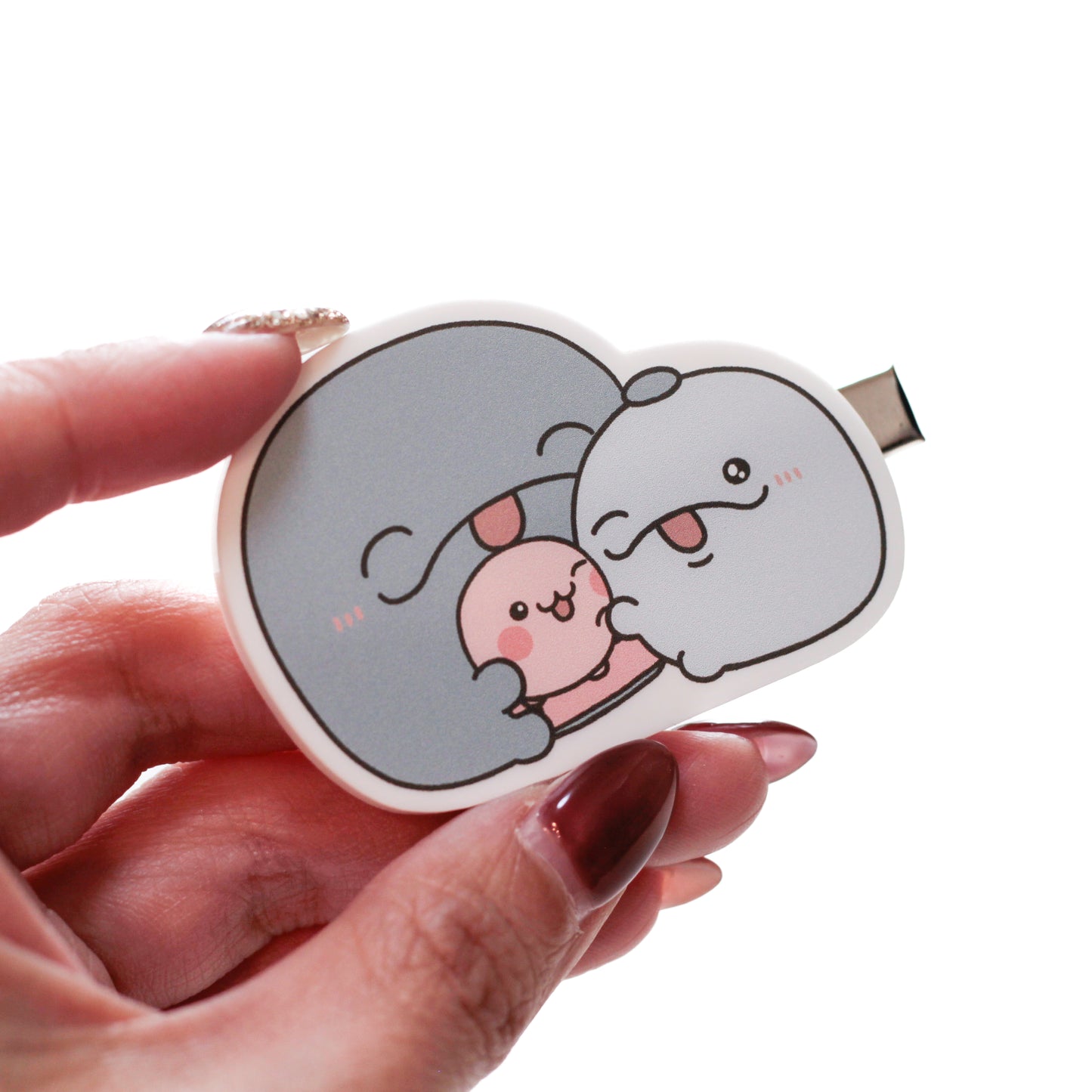 [OYAKOIRUKA] Pony-Clip-Set (2er-Set) [Versand Mitte April]