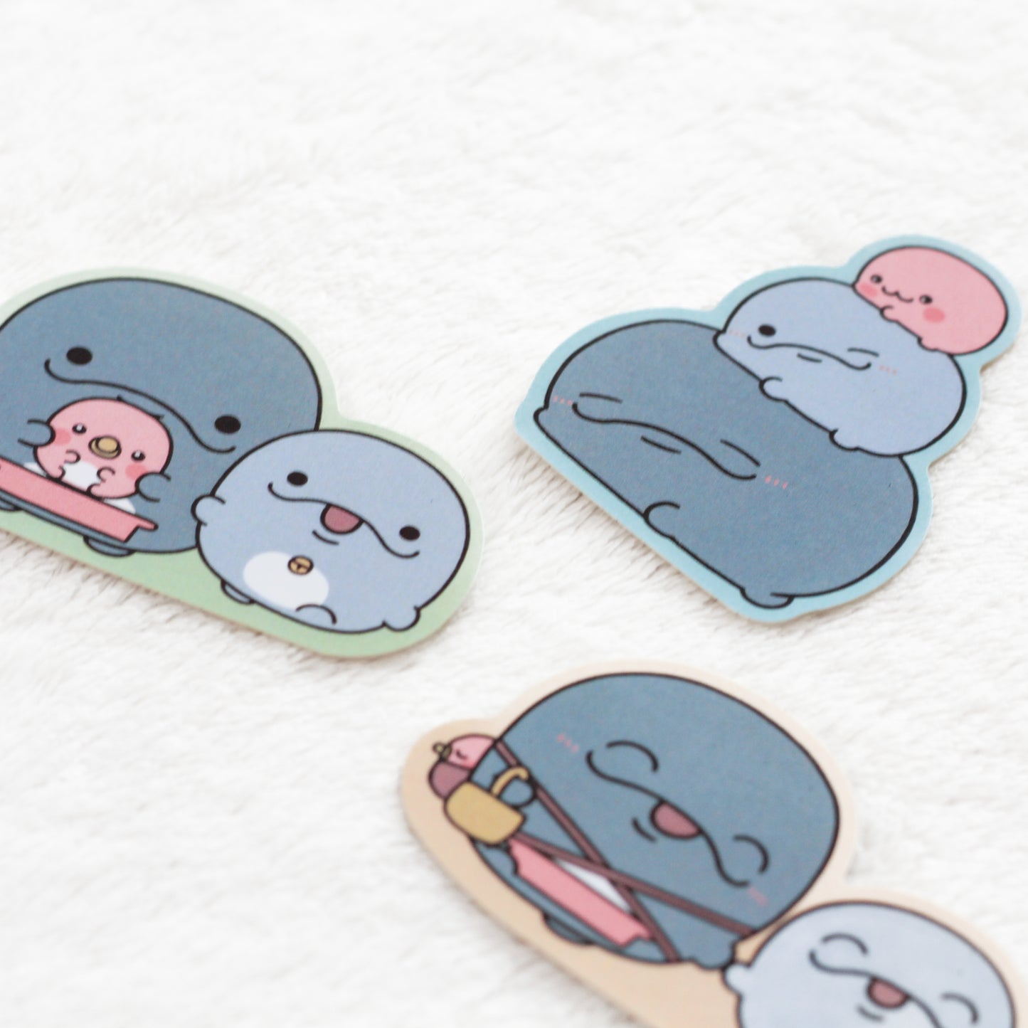 [OYAKOIRUKA] Set di adesivi (3 pezzi) [Spedizione a metà aprile]