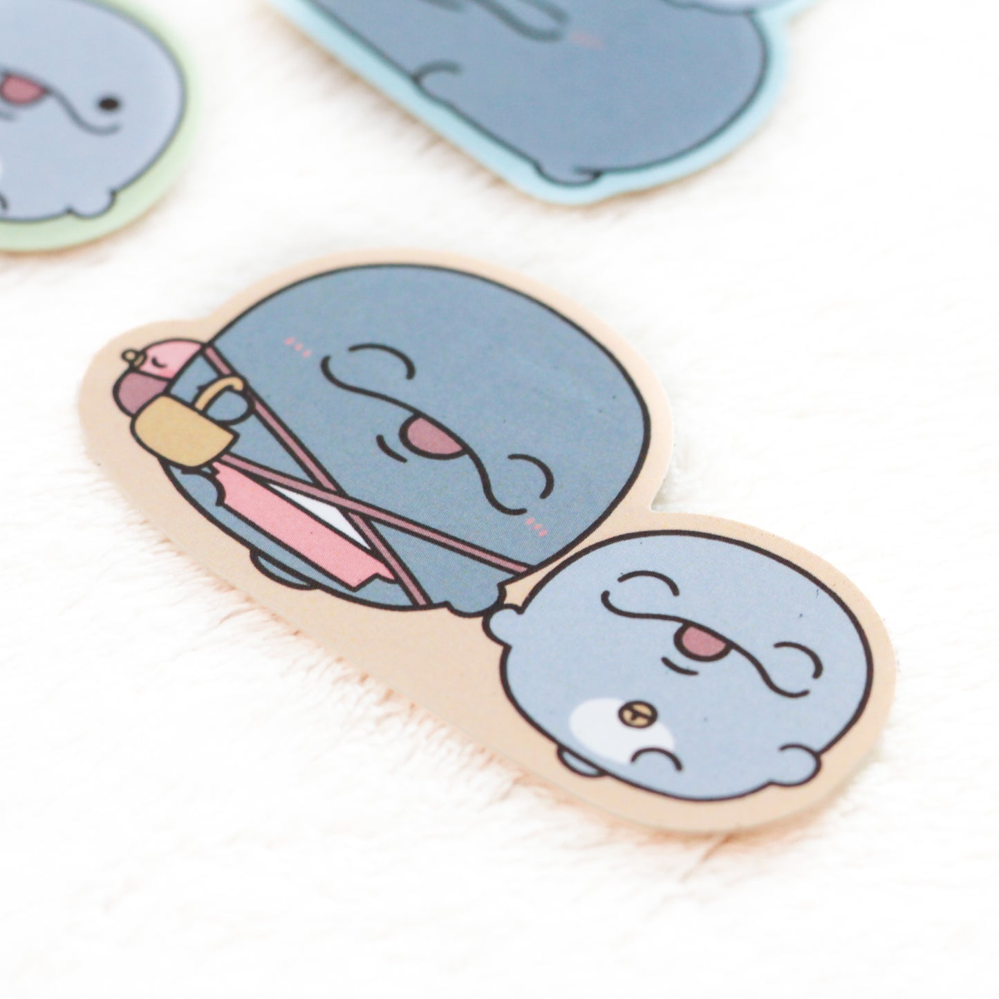 [OYAKOIRUKA] Set di adesivi (3 pezzi) [Spedizione a metà aprile]