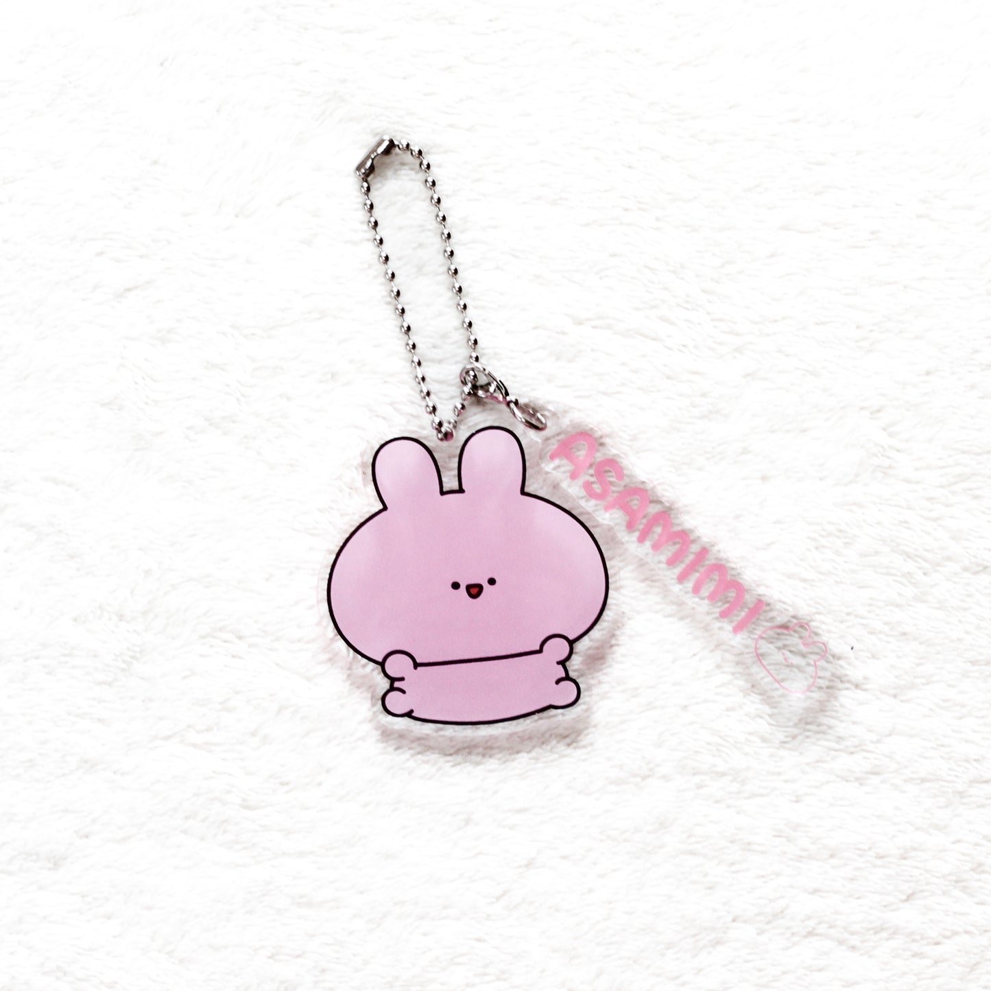 [ASAMIMICHAN] Anniversario nuovo peluche ♡ Set completo di portachiavi in acrilico [Spedizione a metà aprile]