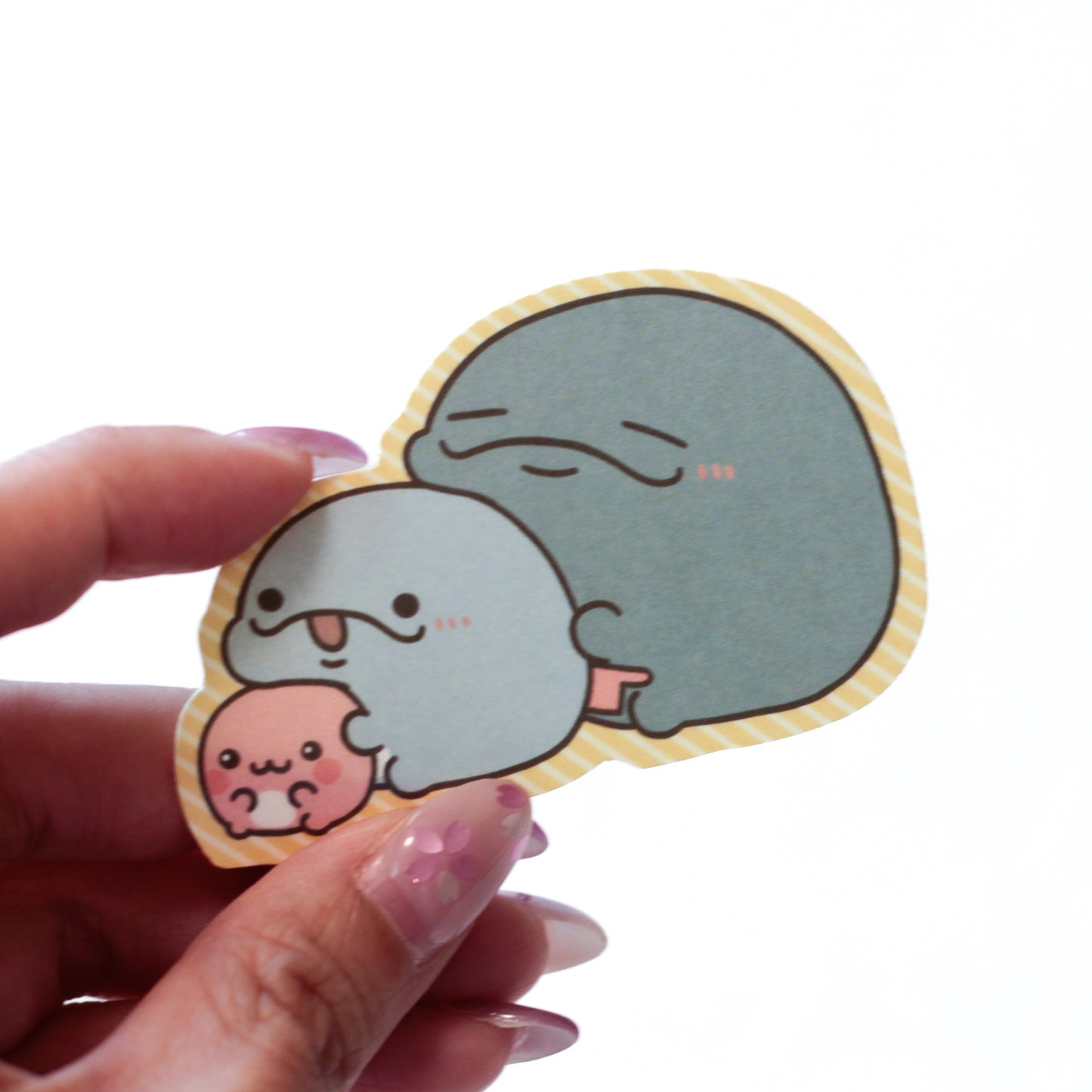 【親子イルカ】ランダムステッカー（全5種）【5月下旬発送】