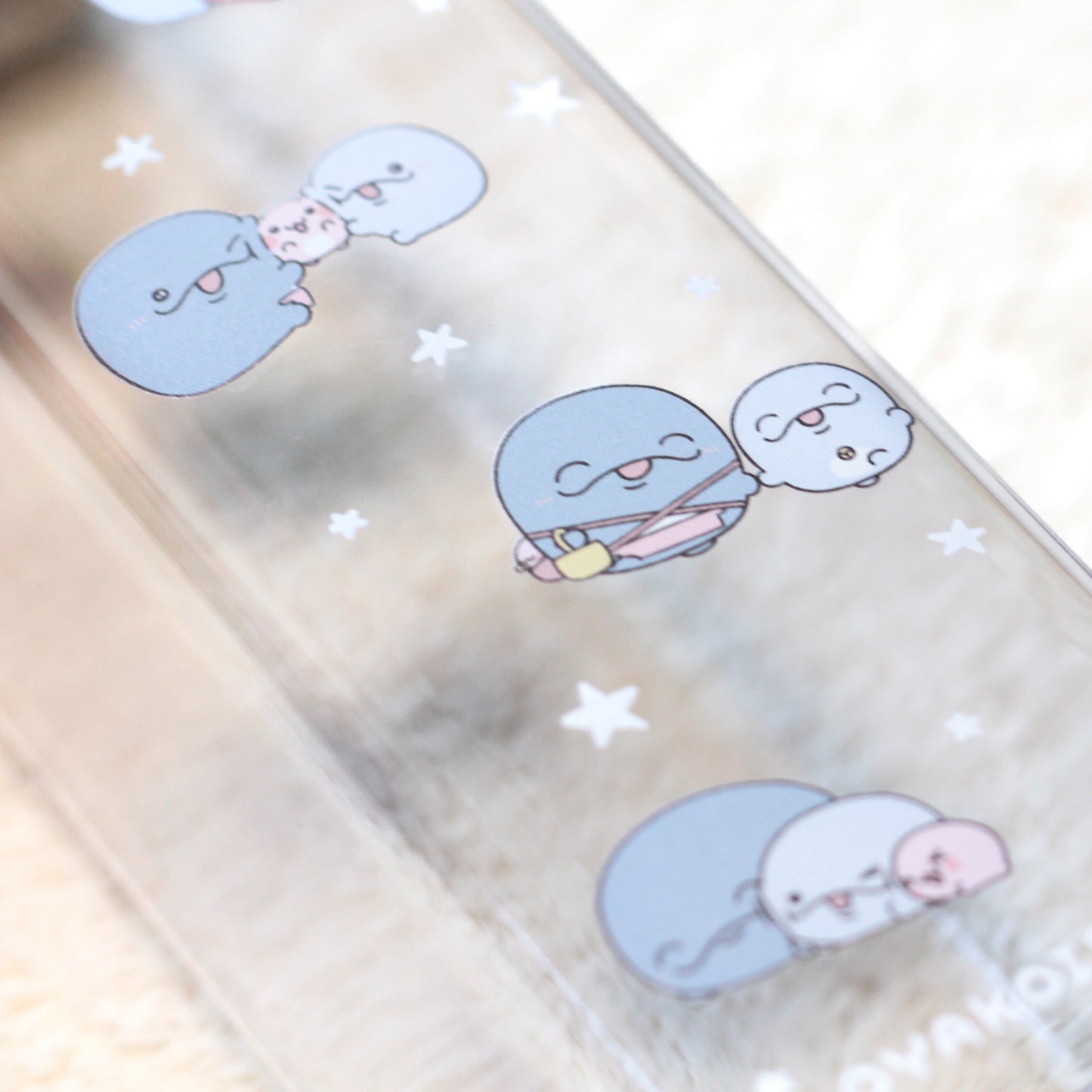 [OYAKOIRUKA] Quadratische Clear Bottle [Versand Ende Mai]