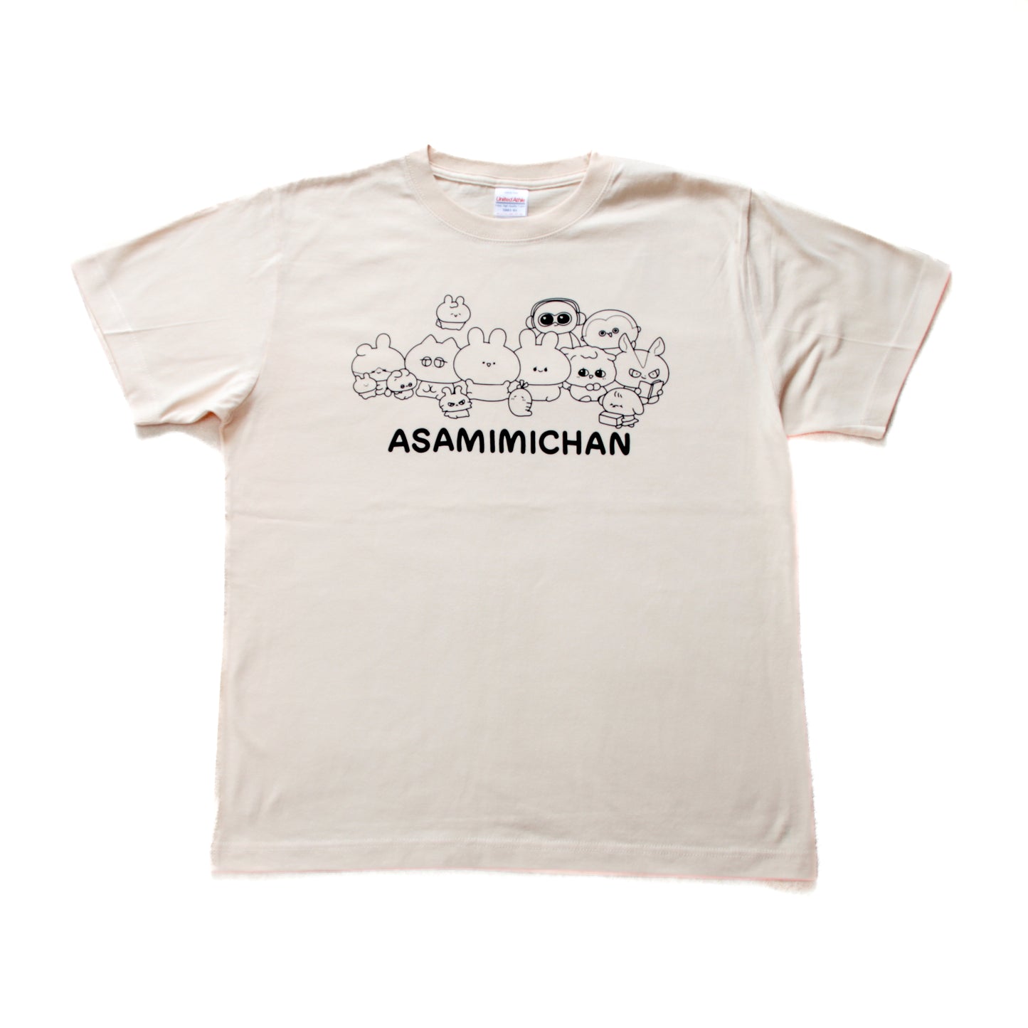 【あさみみちゃん】全員集合Tシャツ【6月下旬発送】