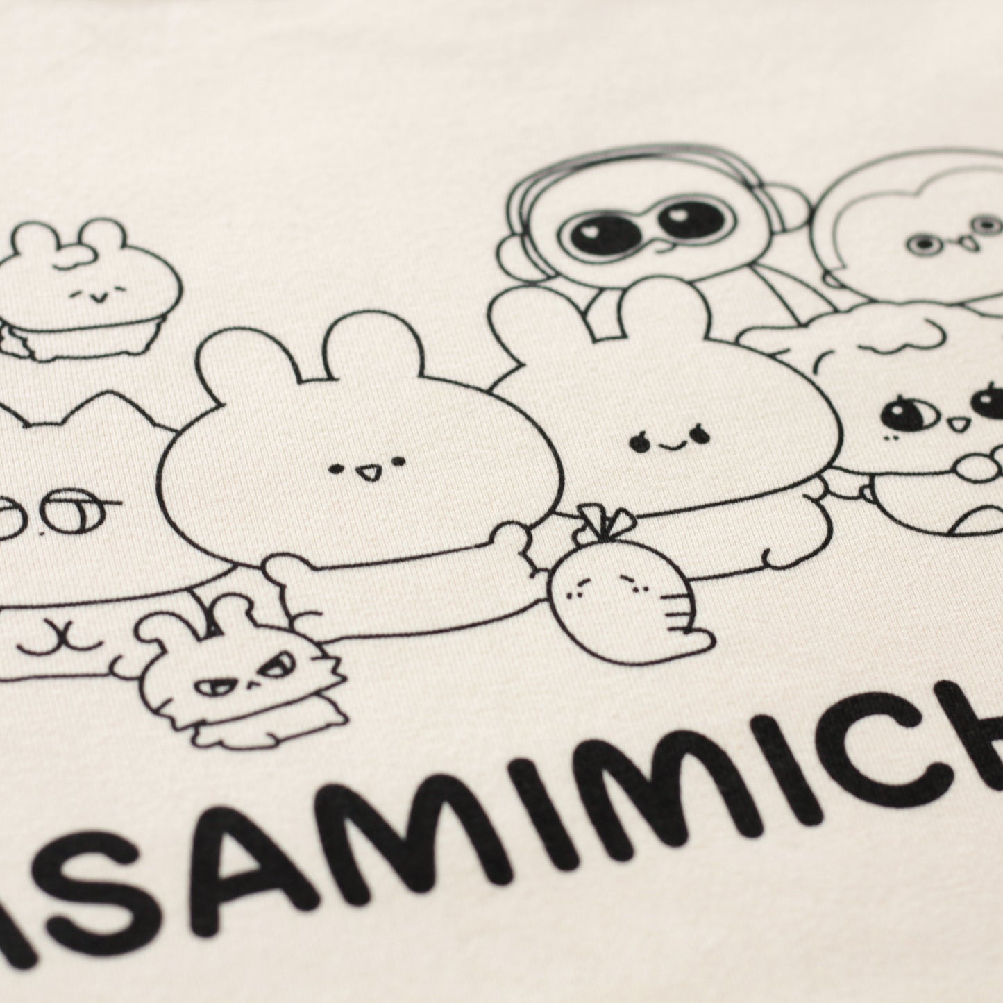 【あさみみちゃん】全員集合Tシャツ【6月下旬発送】