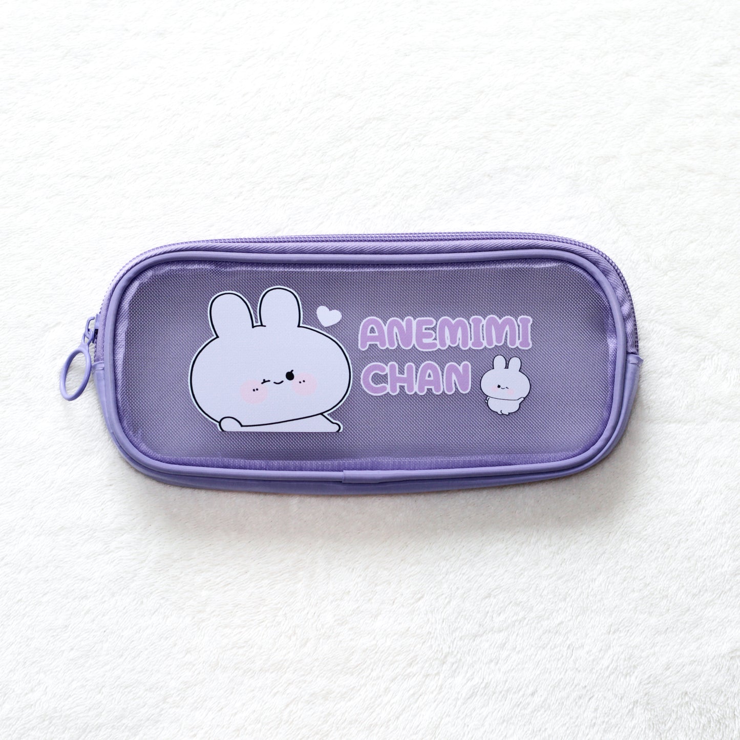 [ASAMIMICHAN] Étui à crayons en maille rigide [Expédition fin juin]