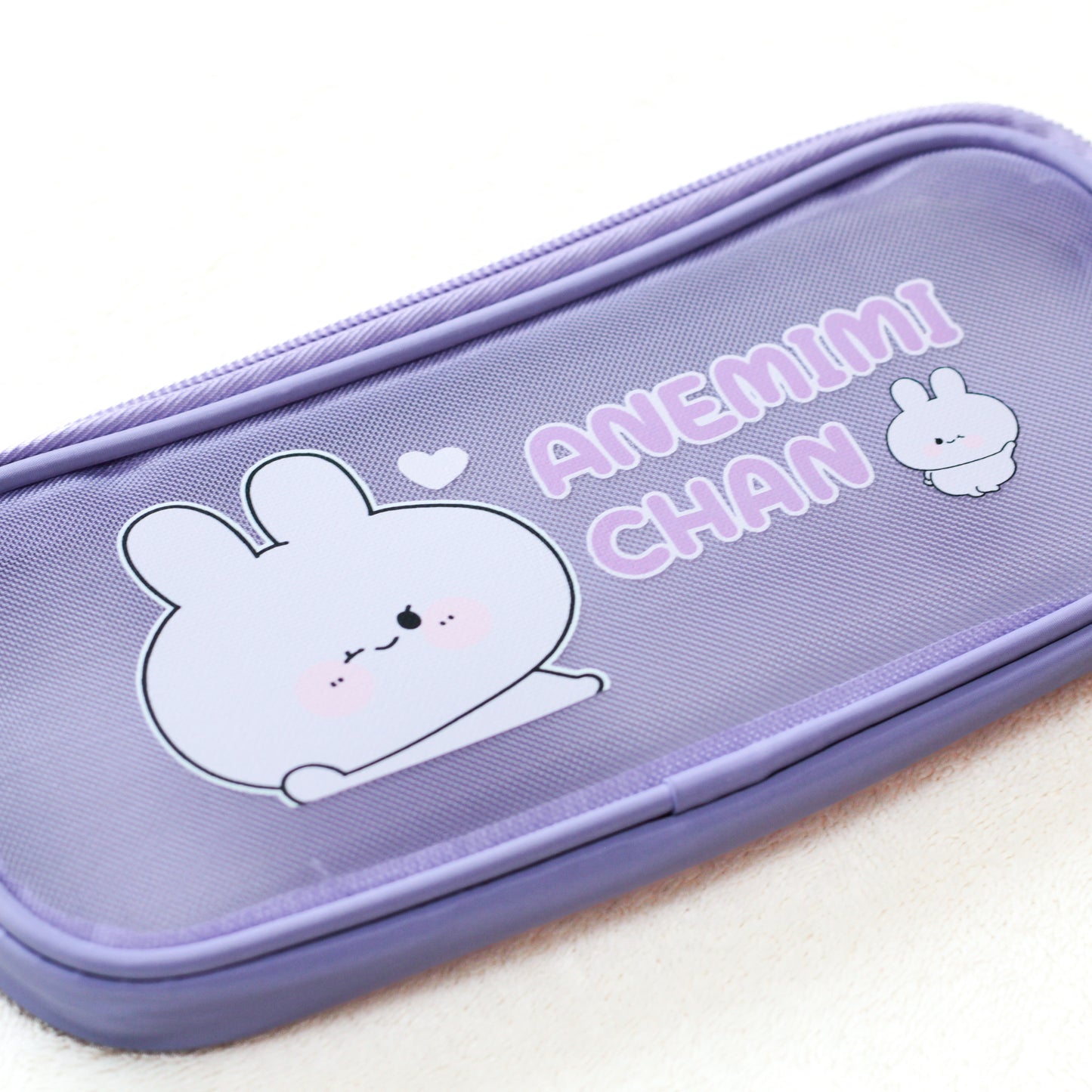 [ASAMIMICHAN] Étui à crayons en maille rigide [Expédition fin juin]