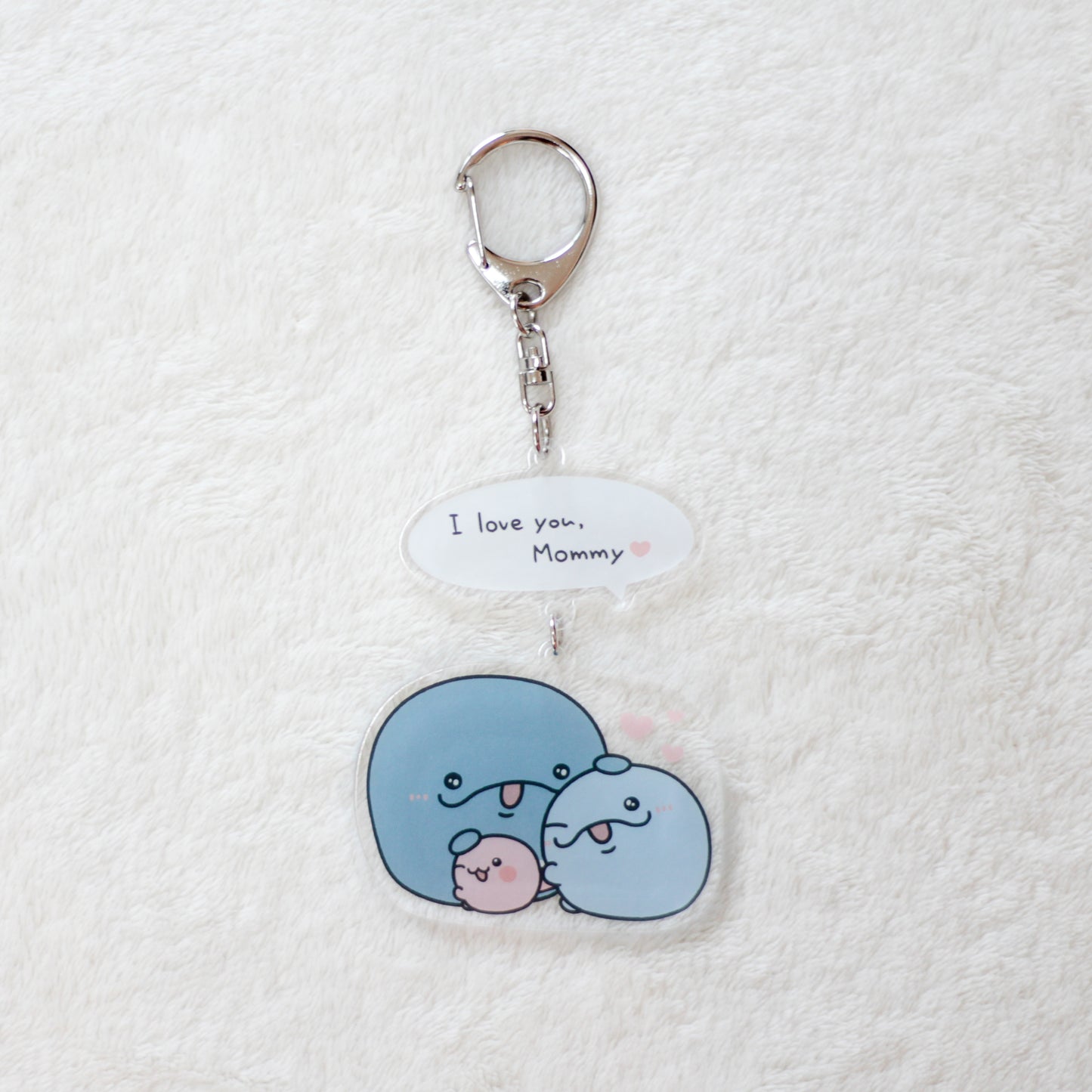 [OYAKOIRUKA] I love you, Mommy♡ Acryl-Anhänger [Versand Ende Juli]
