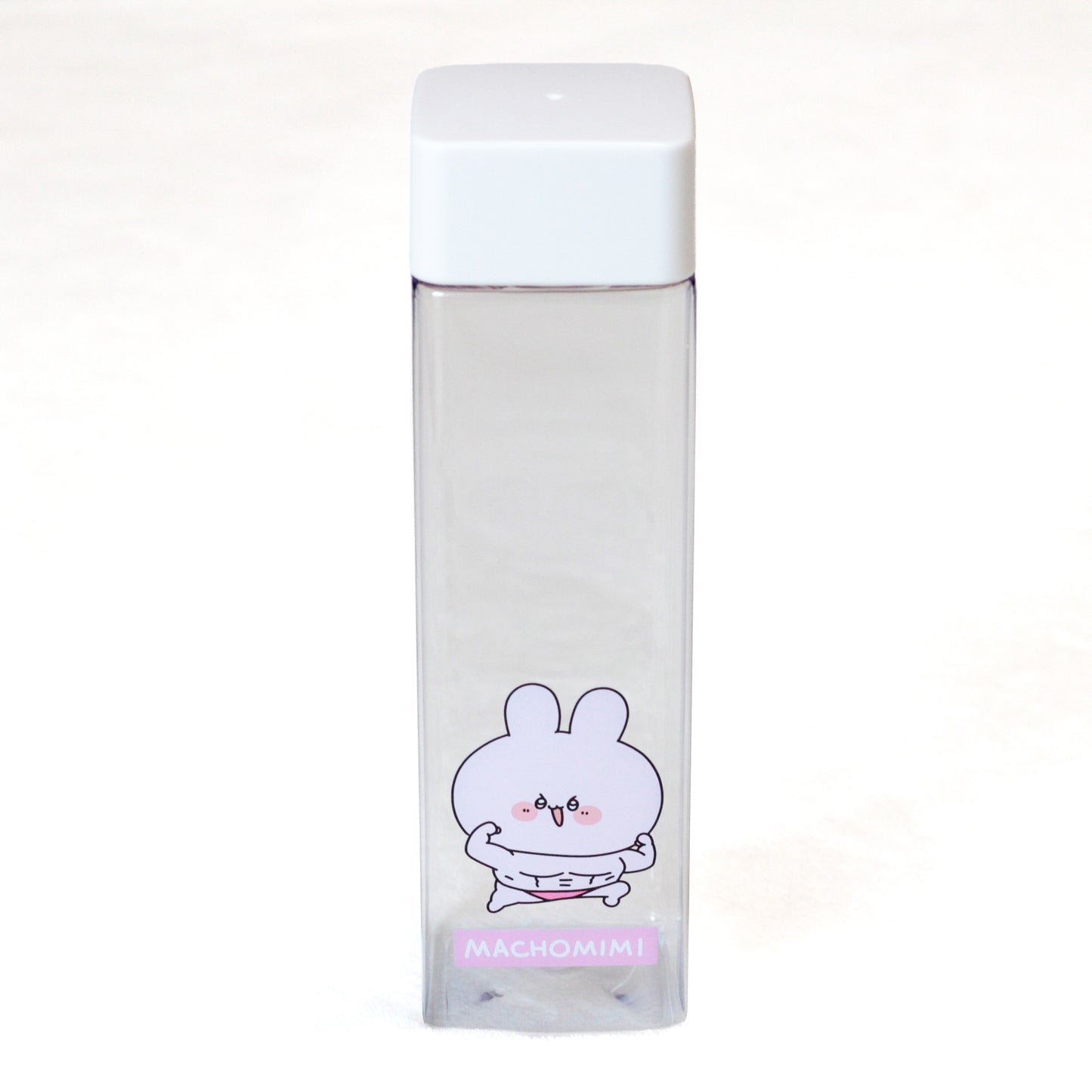 [ASAMIMICHAN] Bouteille carrée transparente Macho Mimi [Expédition fin août]
