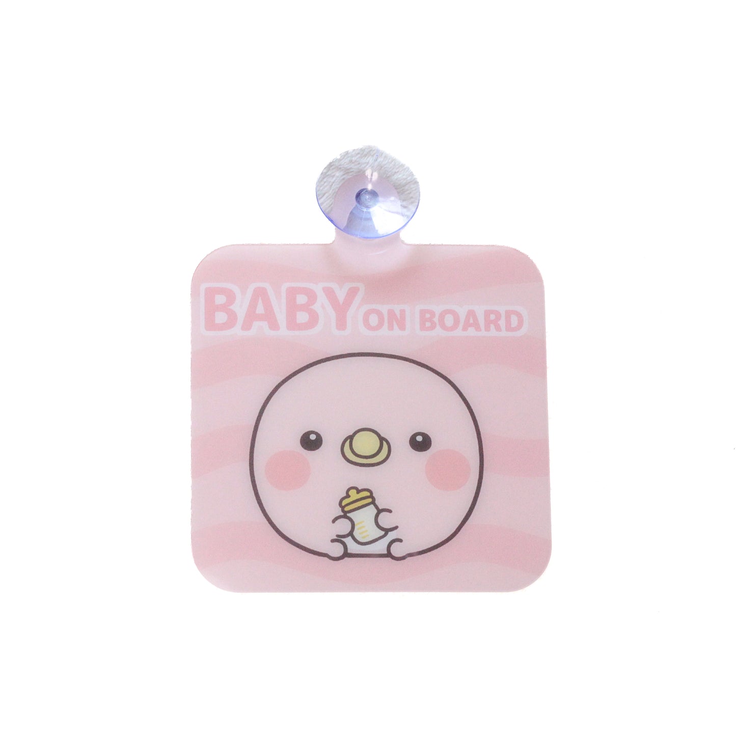 [OYAKOIRUKA] "BABY ON BOARD" cartello per auto [Spedizione a fine settembre]