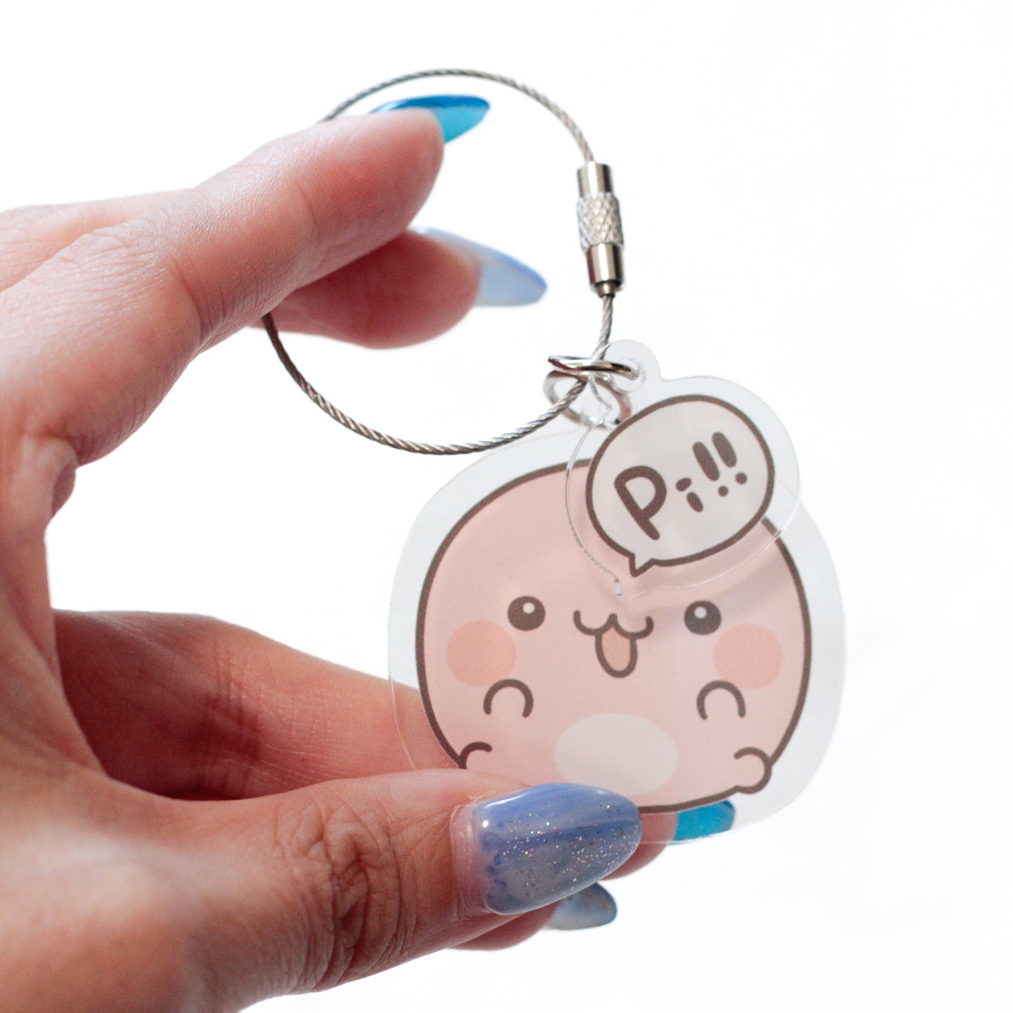 [OYAKOIRUKA] PI-CHAN double acrylic keychain [Shipping in late September]