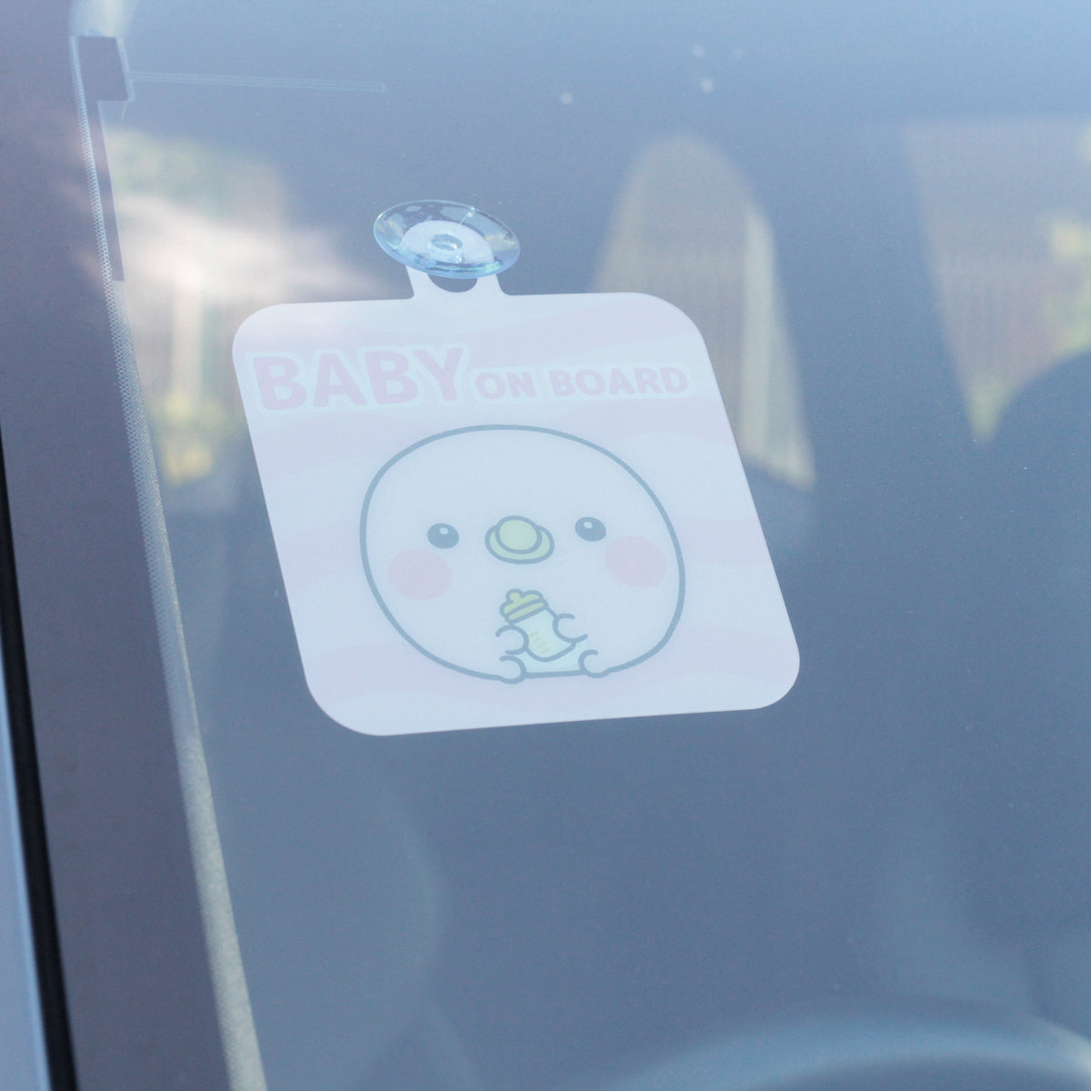 [OYAKOIRUKA] "BABY ON BOARD" cartello per auto [Spedizione a fine settembre]