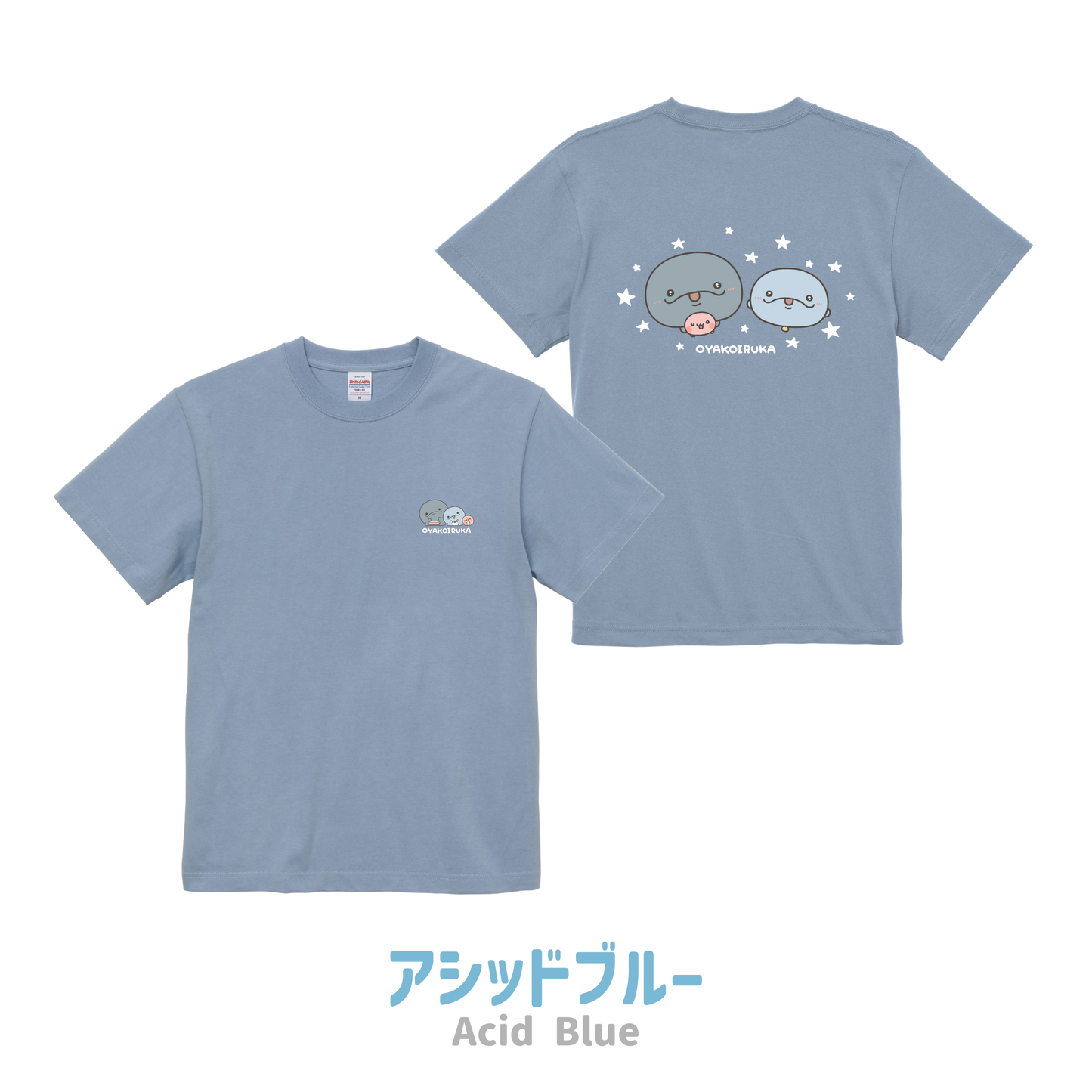 [OYAKOIRUKA] Beidseitig bedrucktes T-Shirt [Versand Ende Juli]