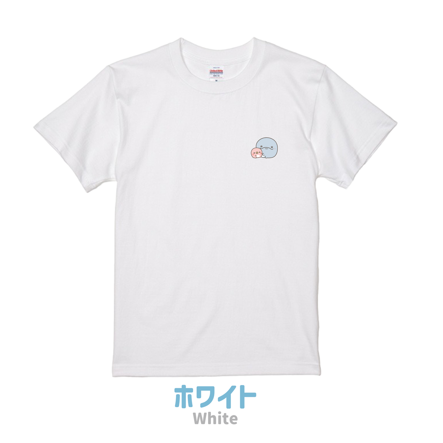[OYAKOIRUKA] T-shirt con piccola stampa (taglia bambini) [Spedizione a fine settembre]
