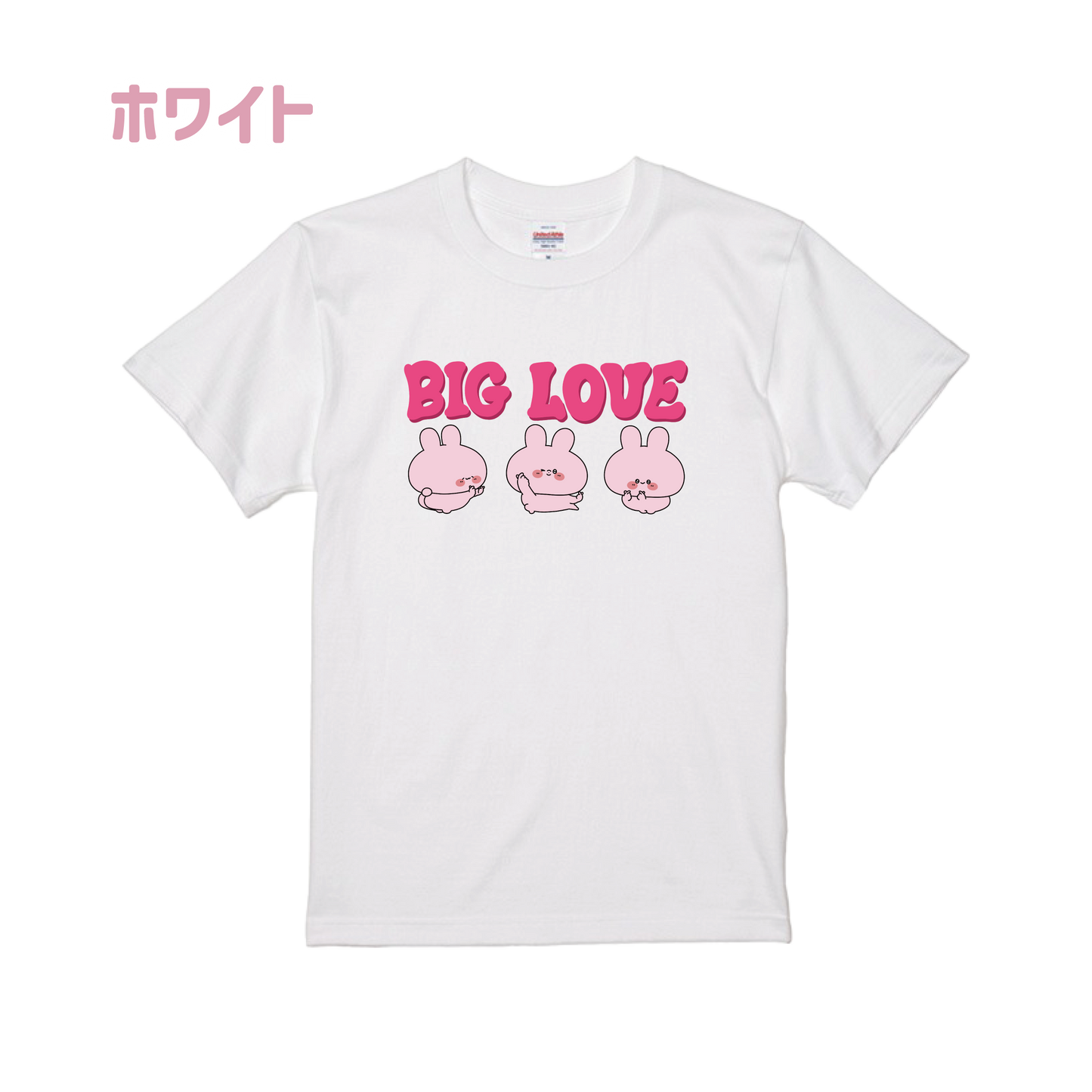 [ASAMIMICHAN] BIG LOVE♡T-shirt