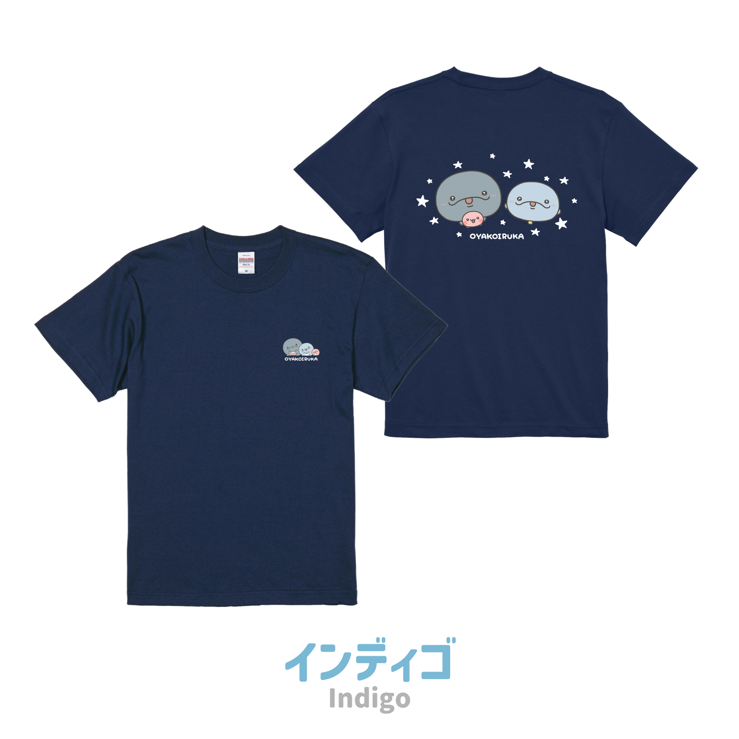[OYAKOIRUKA] Beidseitig bedrucktes T-Shirt [Versand Ende Juli]