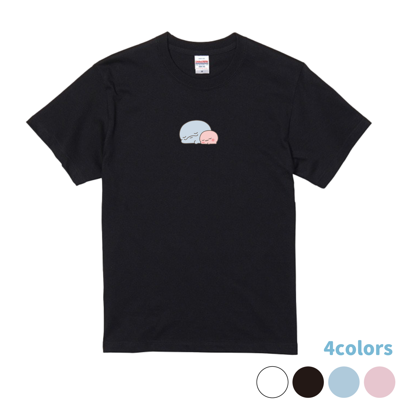 [OYAKOIRUKA] T-Shirt mit Frontstickerei [Versand Ende September]