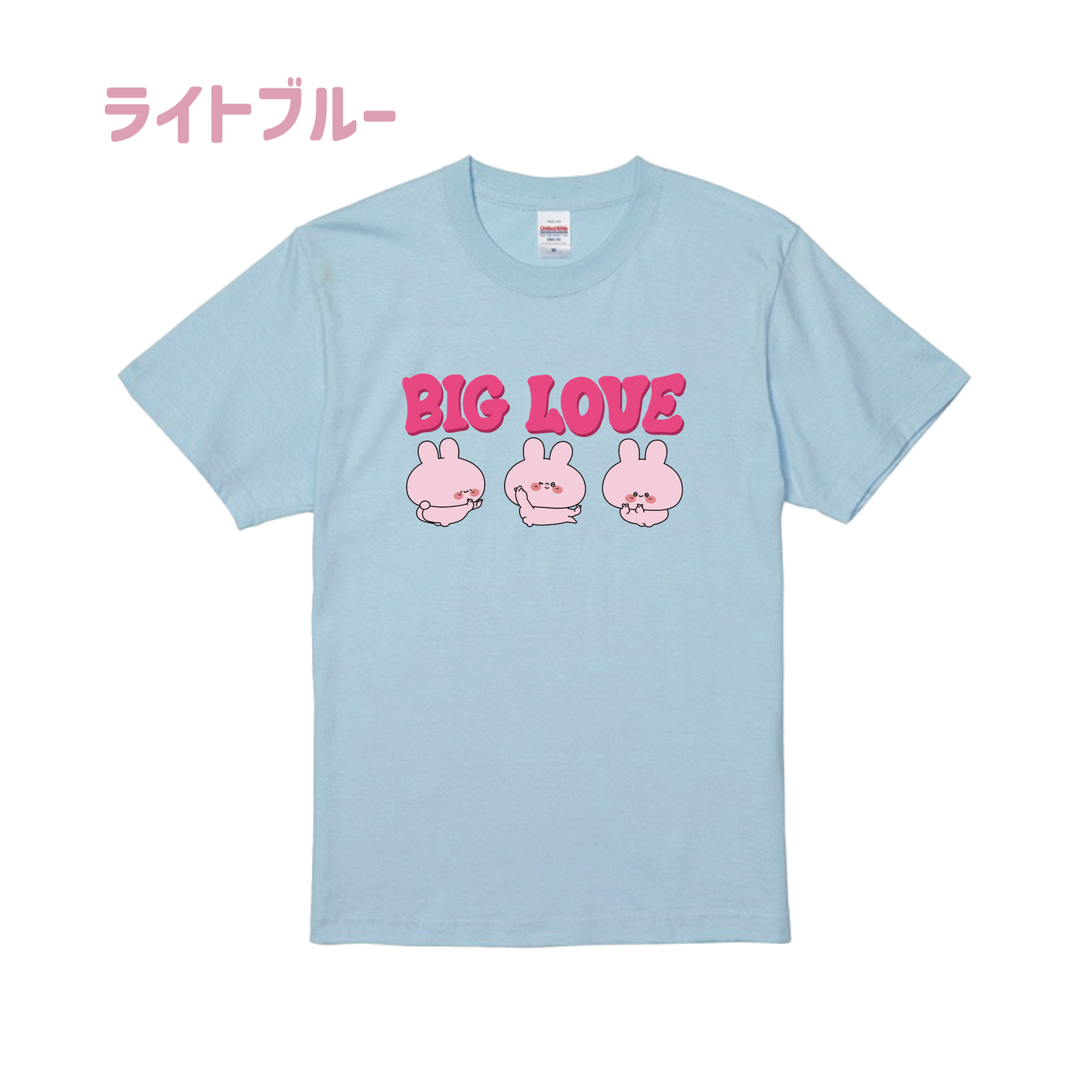 [ASAMIMICHAN] BIG LOVE♡T-shirt