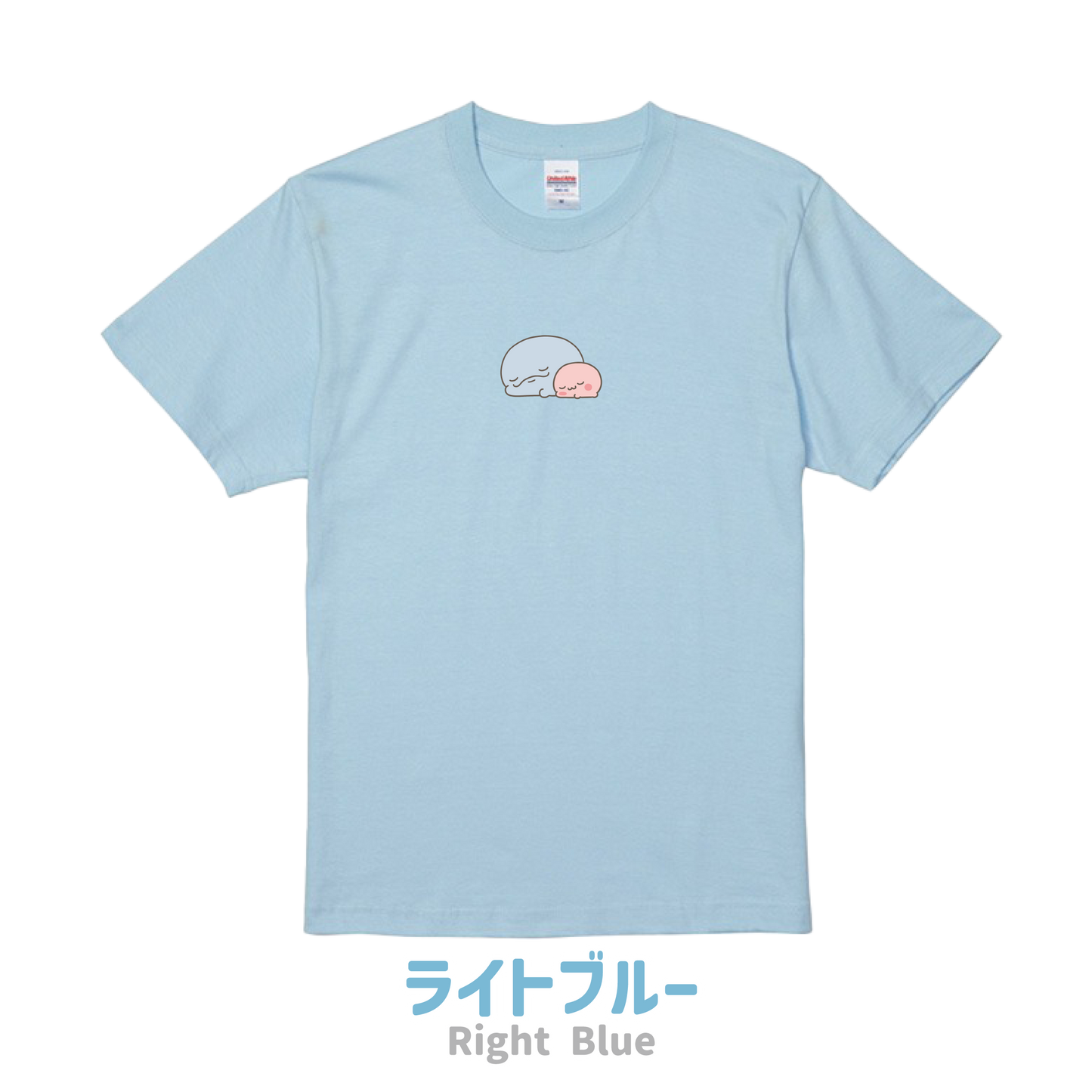[OYAKOIRUKA] T-shirt con ricamo frontale (taglia bambini) [Spedizione a fine settembre]