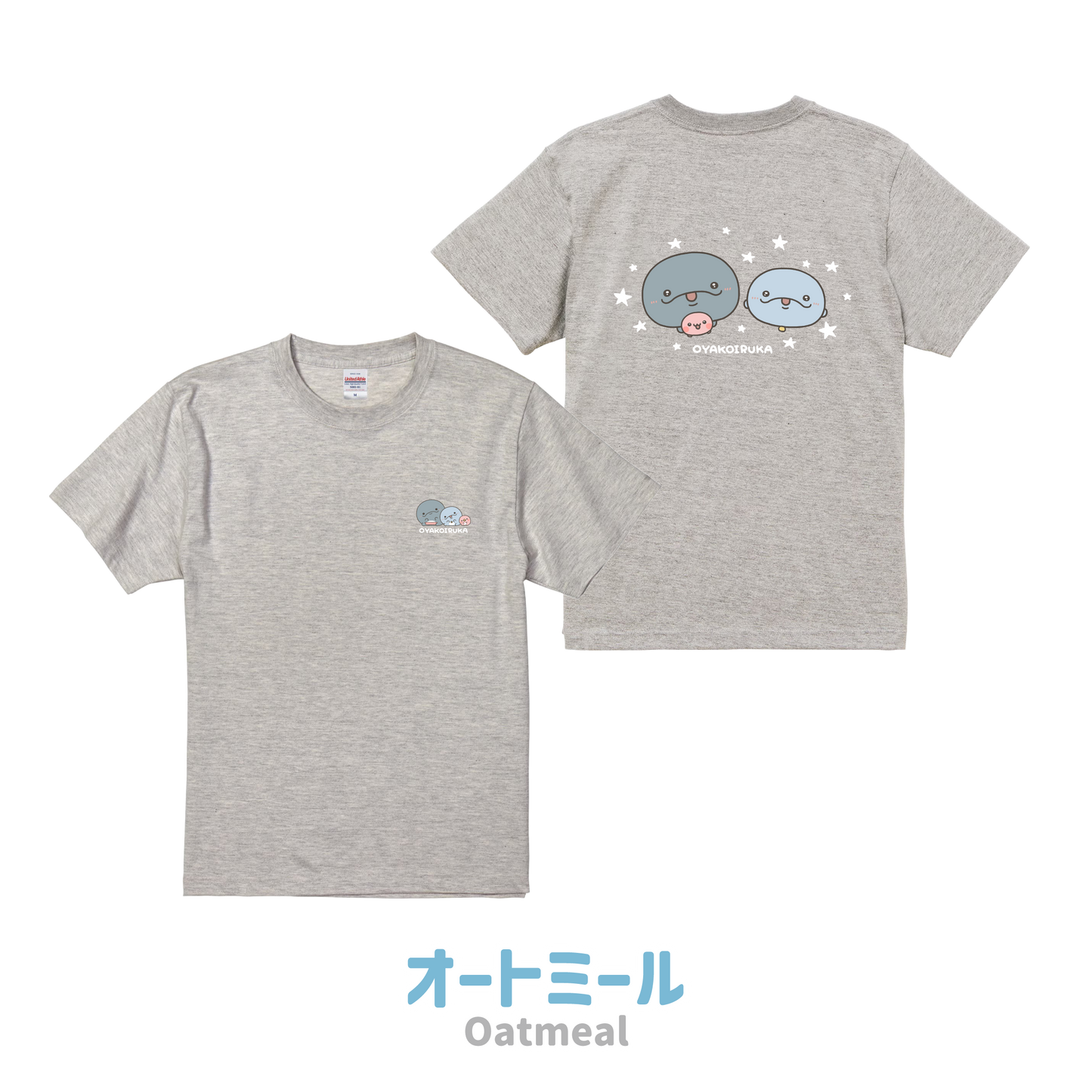 [OYAKOIRUKA] Beidseitig bedrucktes T-Shirt [Versand Ende Juli]