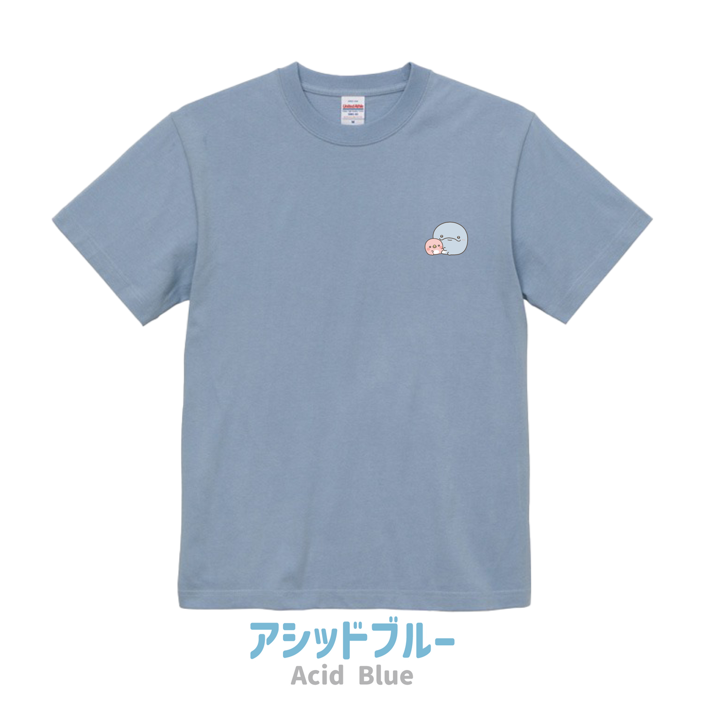 [OYAKOIRUKA] T-shirt con piccola stampa (taglia bambini) [Spedizione a fine settembre]