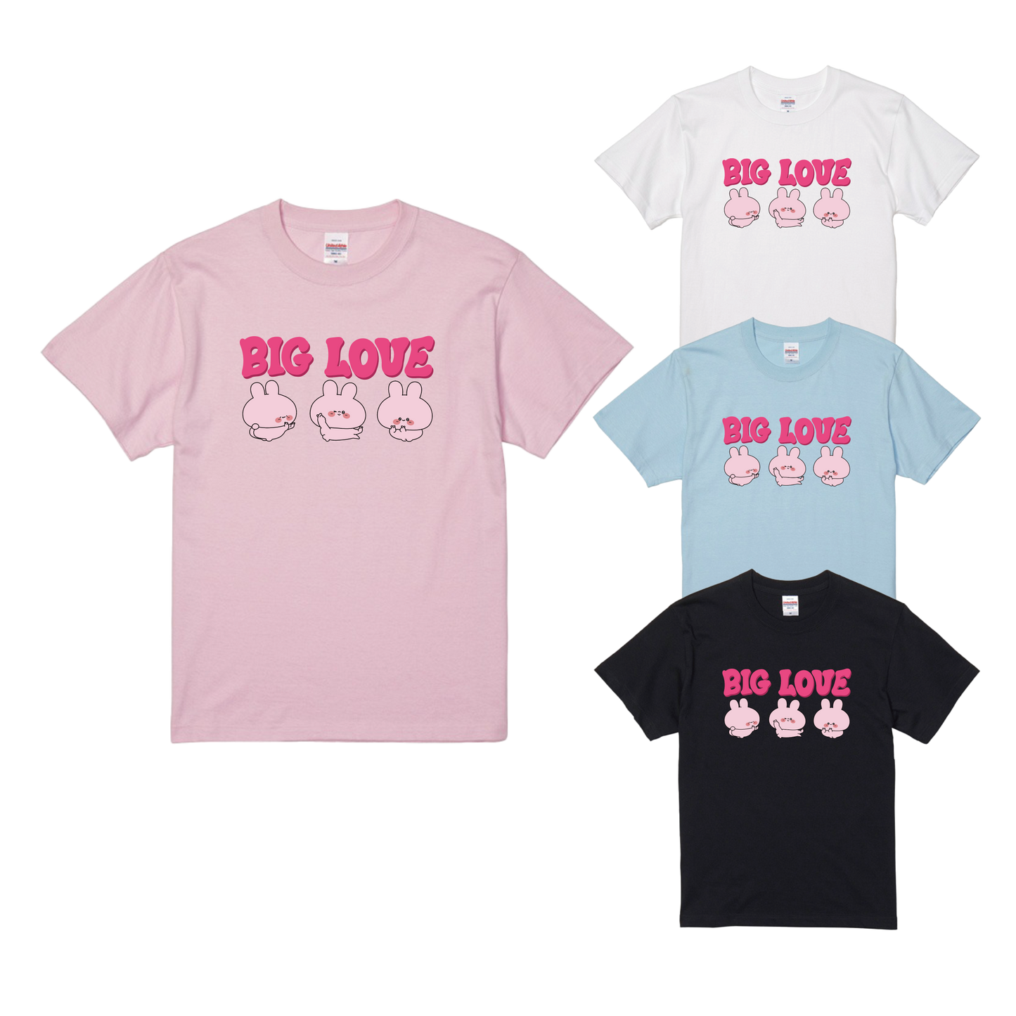 [ASAMIMICHAN] BIG LOVE♡T-shirt