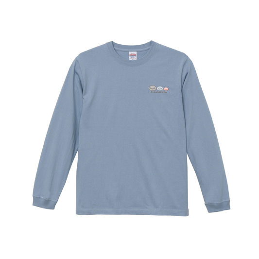 【親子イルカ】ビッグシルエット長袖Tシャツ【10月下旬発送】