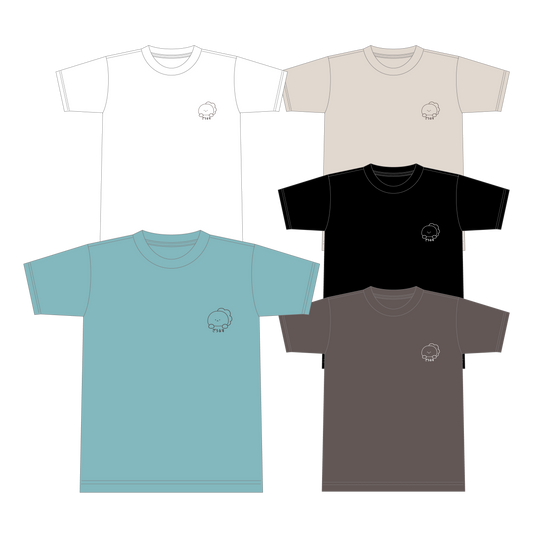 [KOMARIZAURUSU] Zaurusu刺繡T恤[7月中旬出貨]