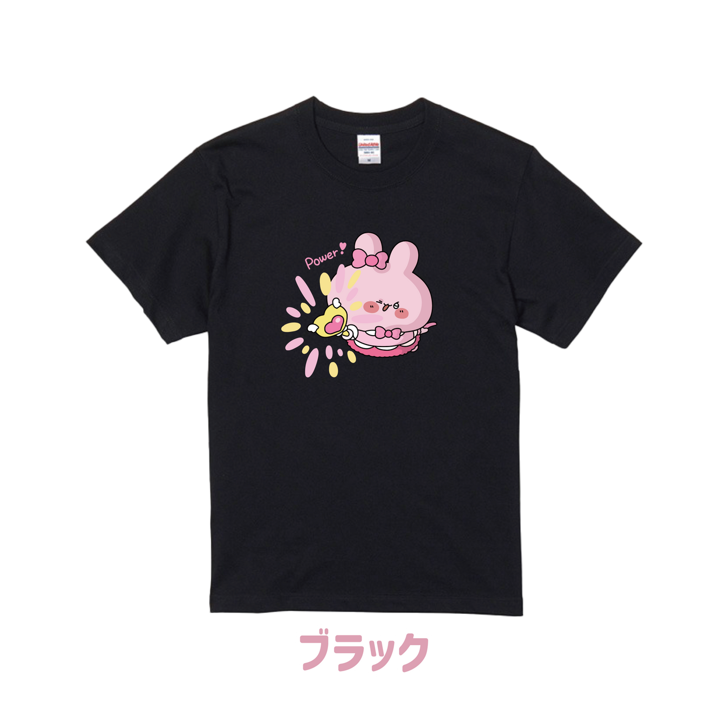 [ASAMIMICHAN] T-shirt Magical Girl Asamimimi (avec sticker) [Expédition mi-octobre]