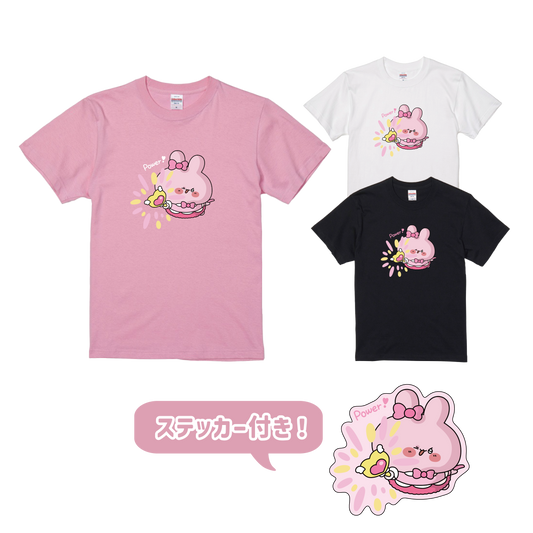 【あさみみちゃん】魔法少女あさみみTシャツ（ステッカー付き）【10月中旬発送】