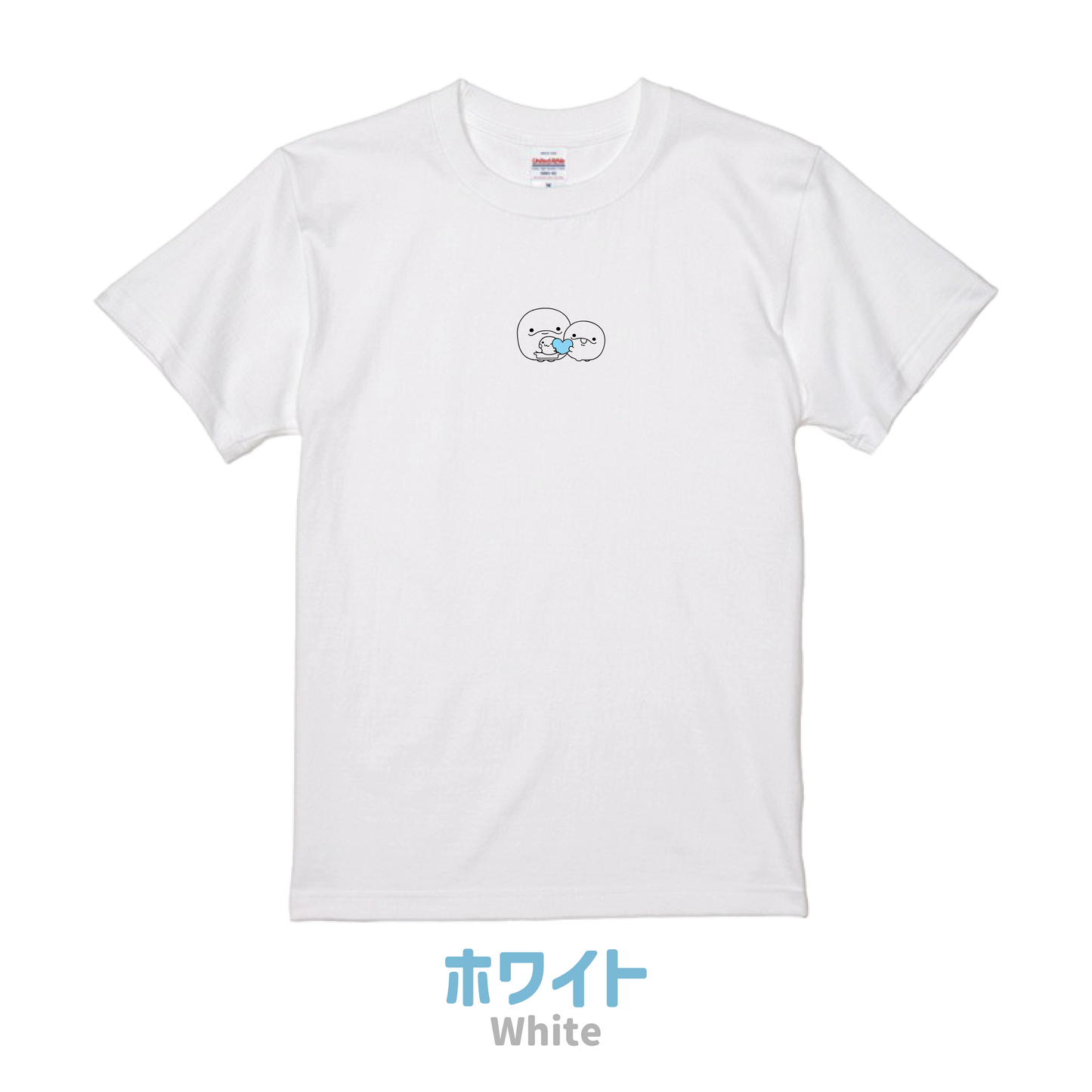 【親子イルカ】刺繍Tシャツ【6月下旬発送】