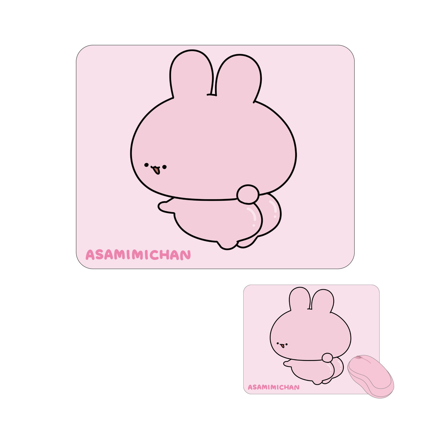 [ASAMIMICHAN] Mousepad con sedere perky [Spedizione a fine settembre]