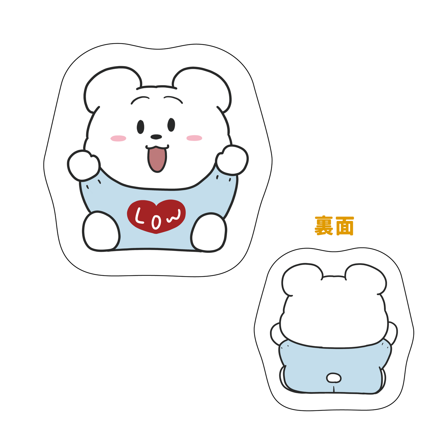 [LOITO] Die-Cut Cushion [Shipping in mid-August]