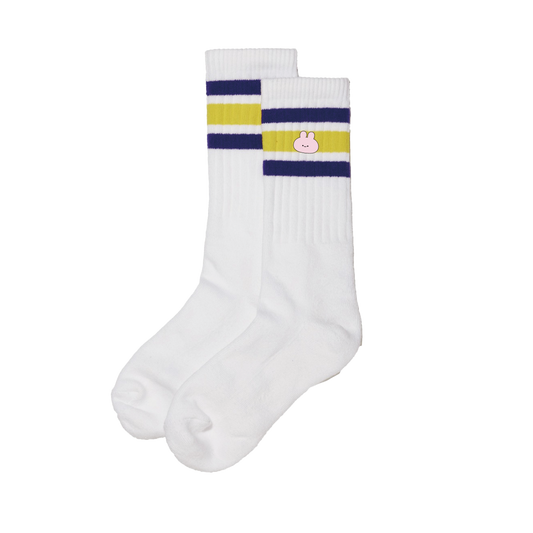 [ASAMIMICHAN] Chaussettes unisexes brodées [Expédition mi-avril]