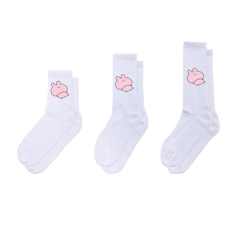 [ASAMIMI-CHAN ] Chaussettes Daratto Print [Expédiées mi-novembre]