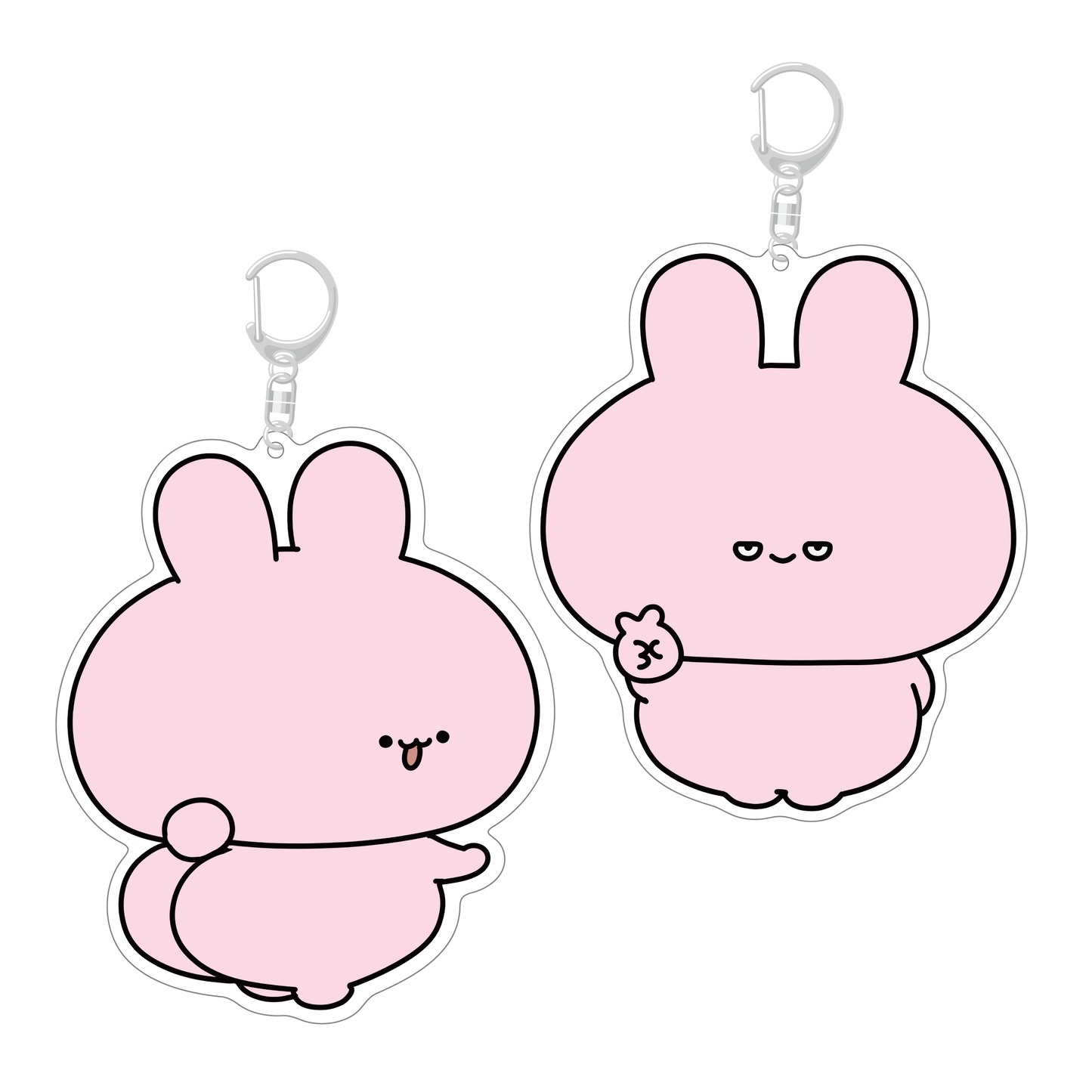 [ASAMIMICHAN] Übergroßer Acryl-Schlüsselanhänger [Versand Mitte Februar]