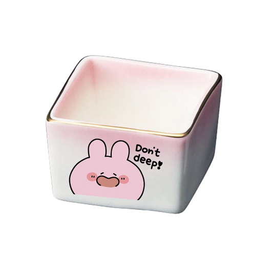 [ASAMIMICHAN] Square Small Dish [Shipping in late-May]